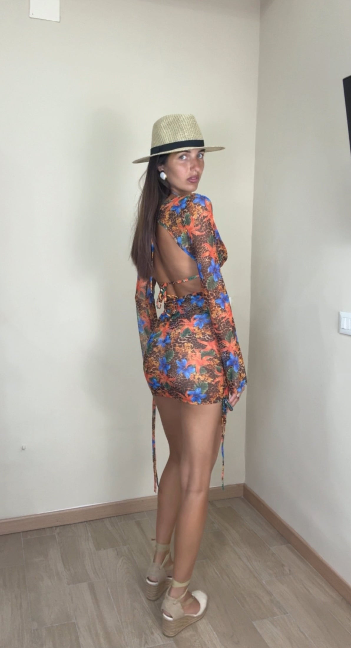 Copricostume + bikini perizoma