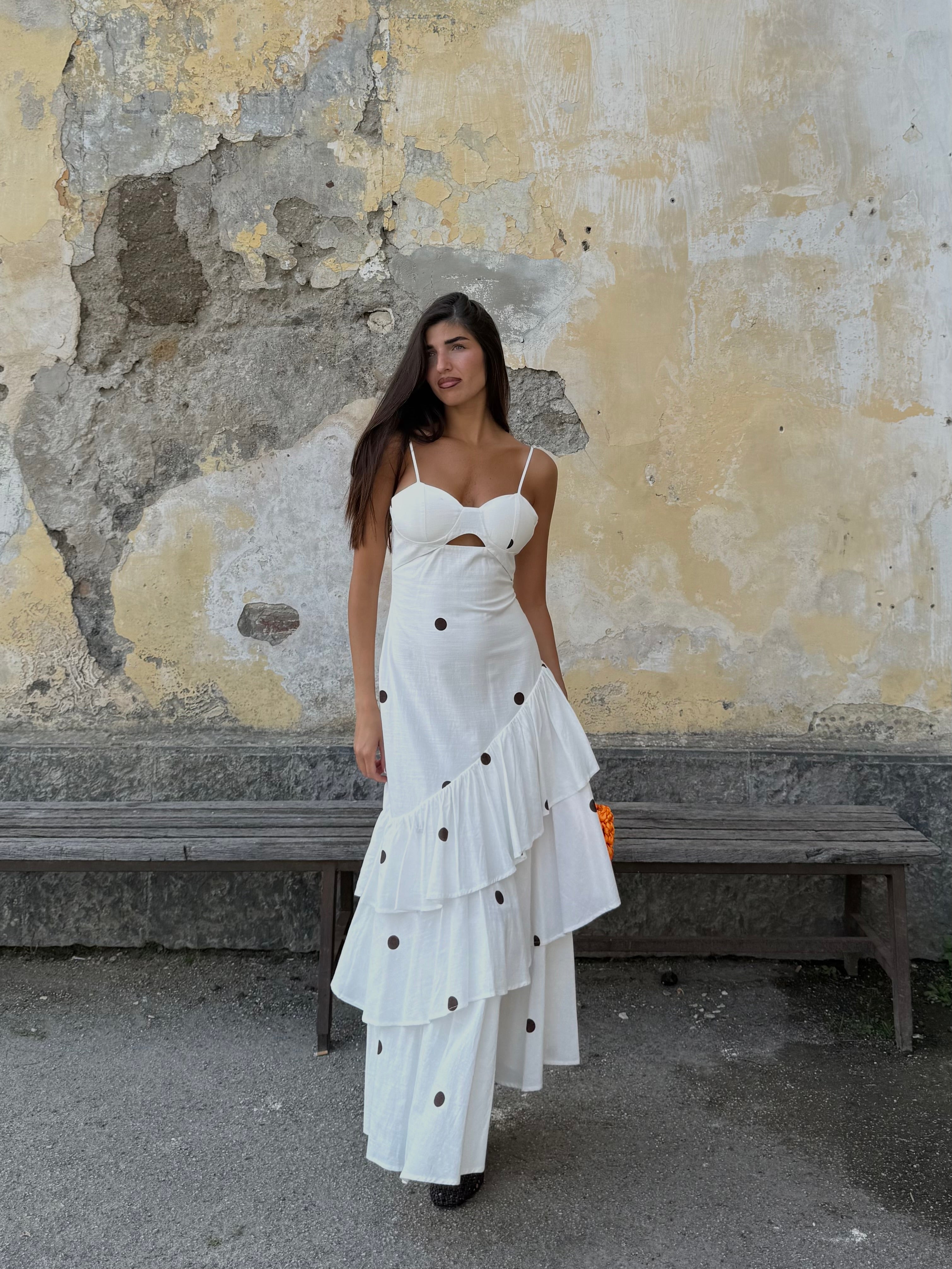 Dress Pois e balze by Lumina