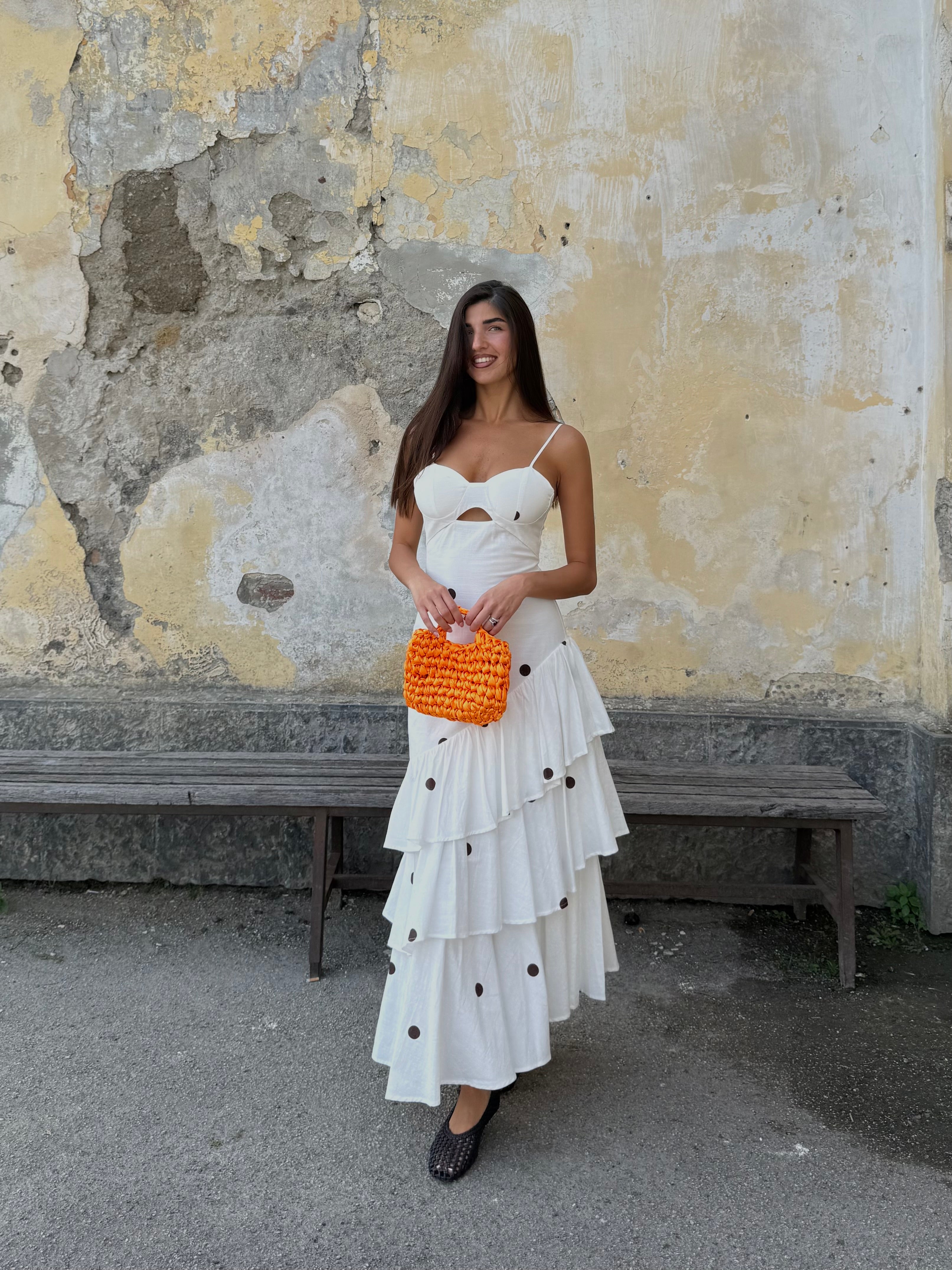 Dress Pois e balze by Lumina