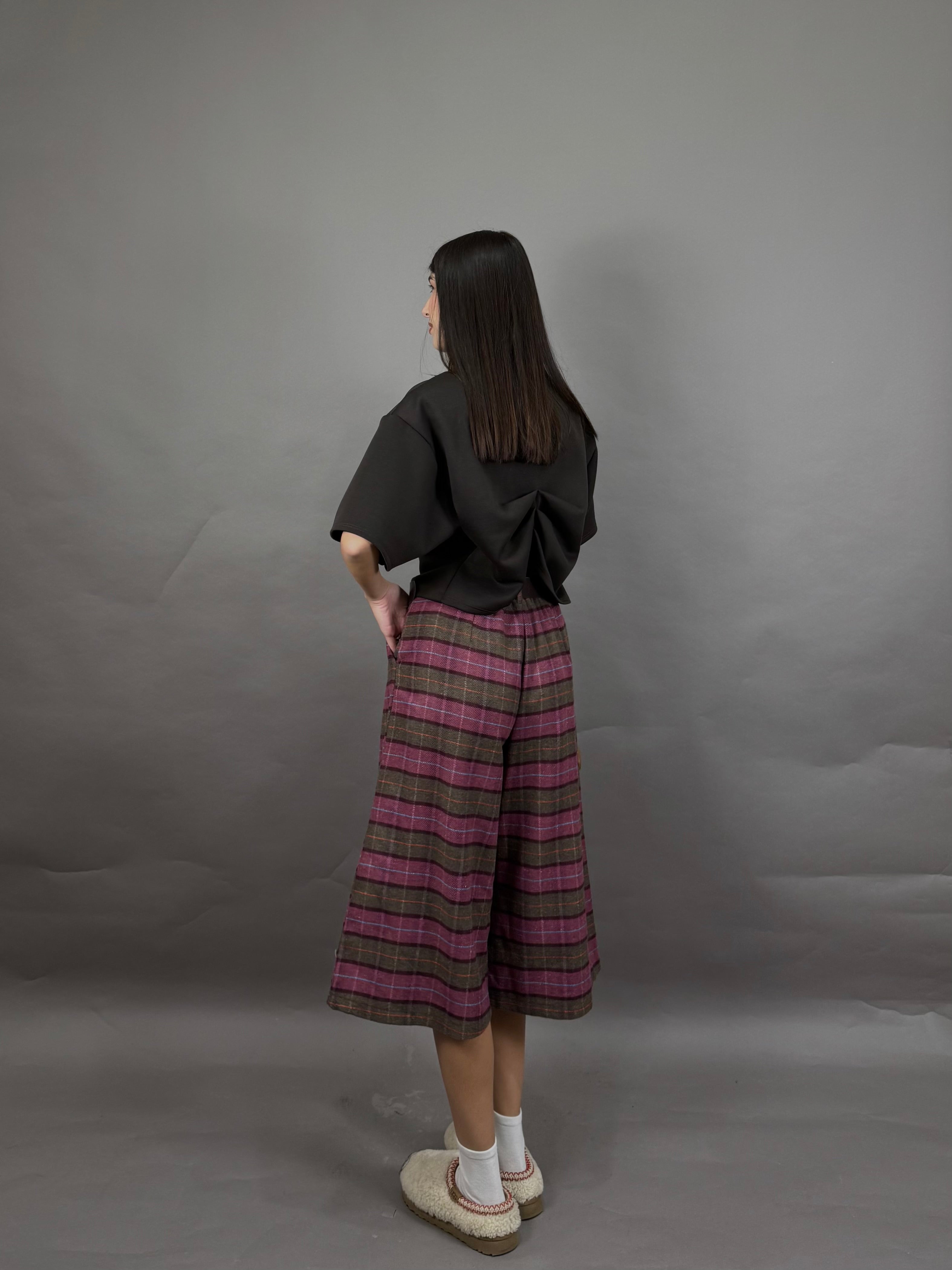 Maglia in felpa marrone