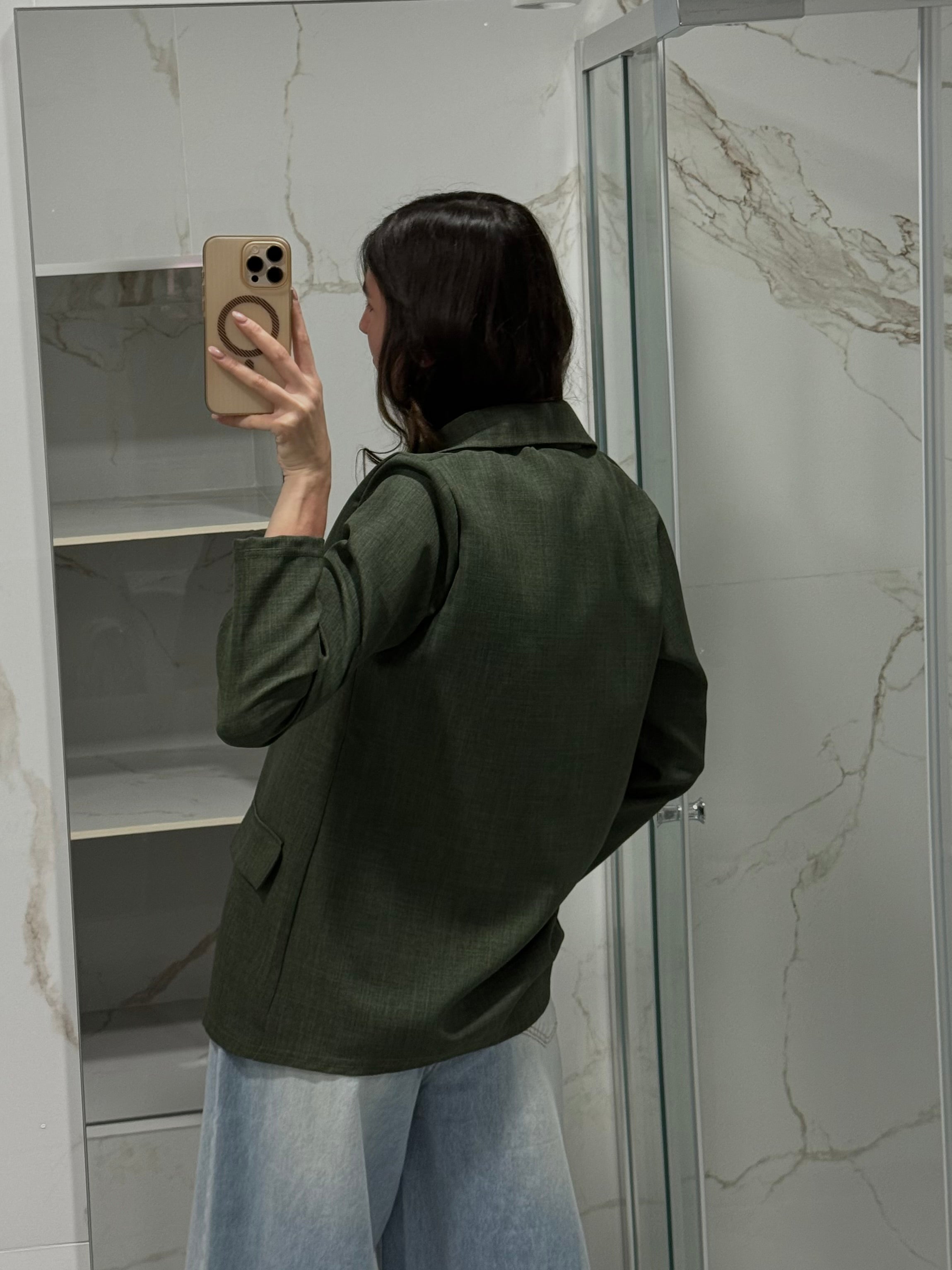 Blazer Gaia verde