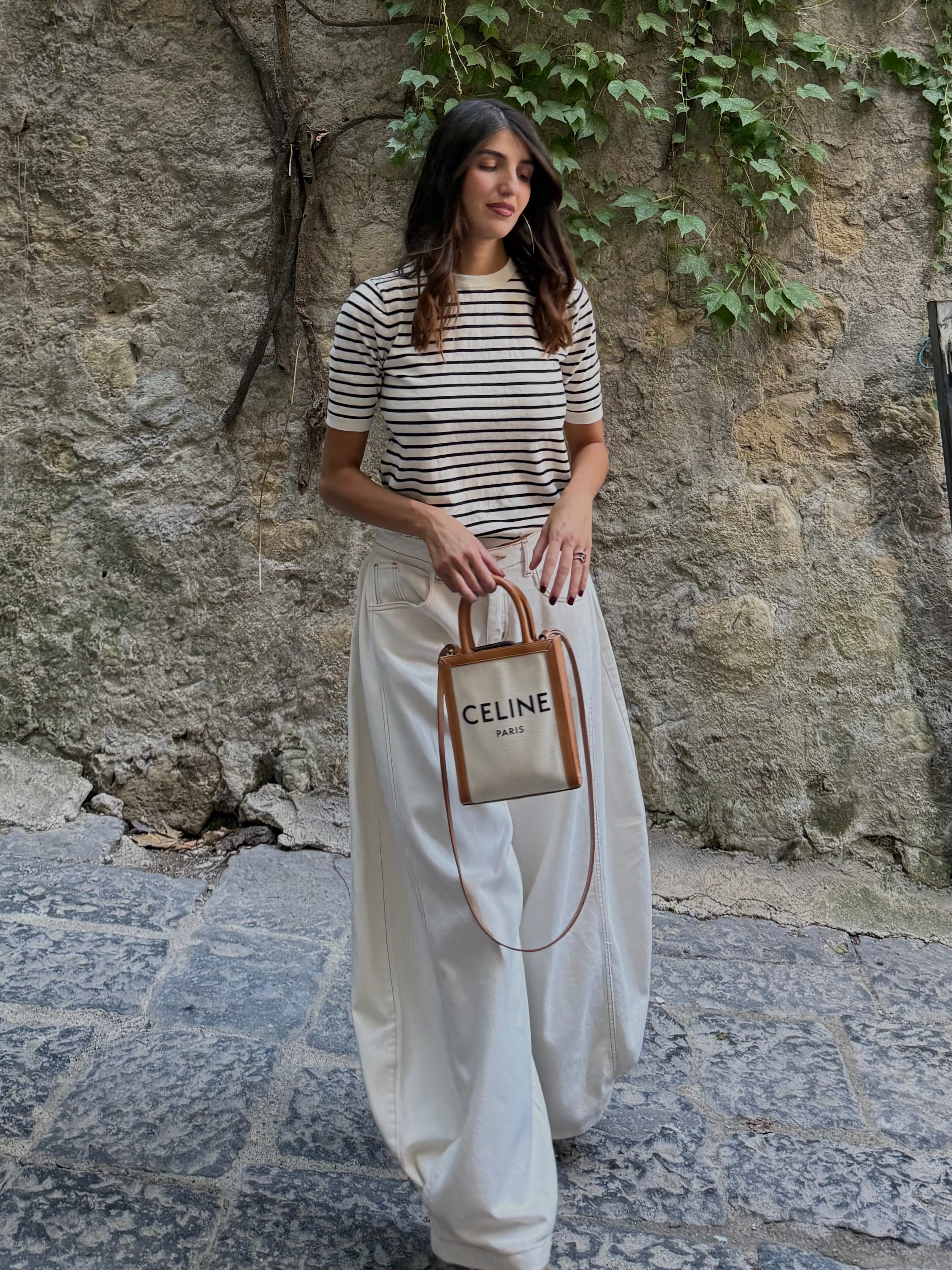 Jeans ballon bianco