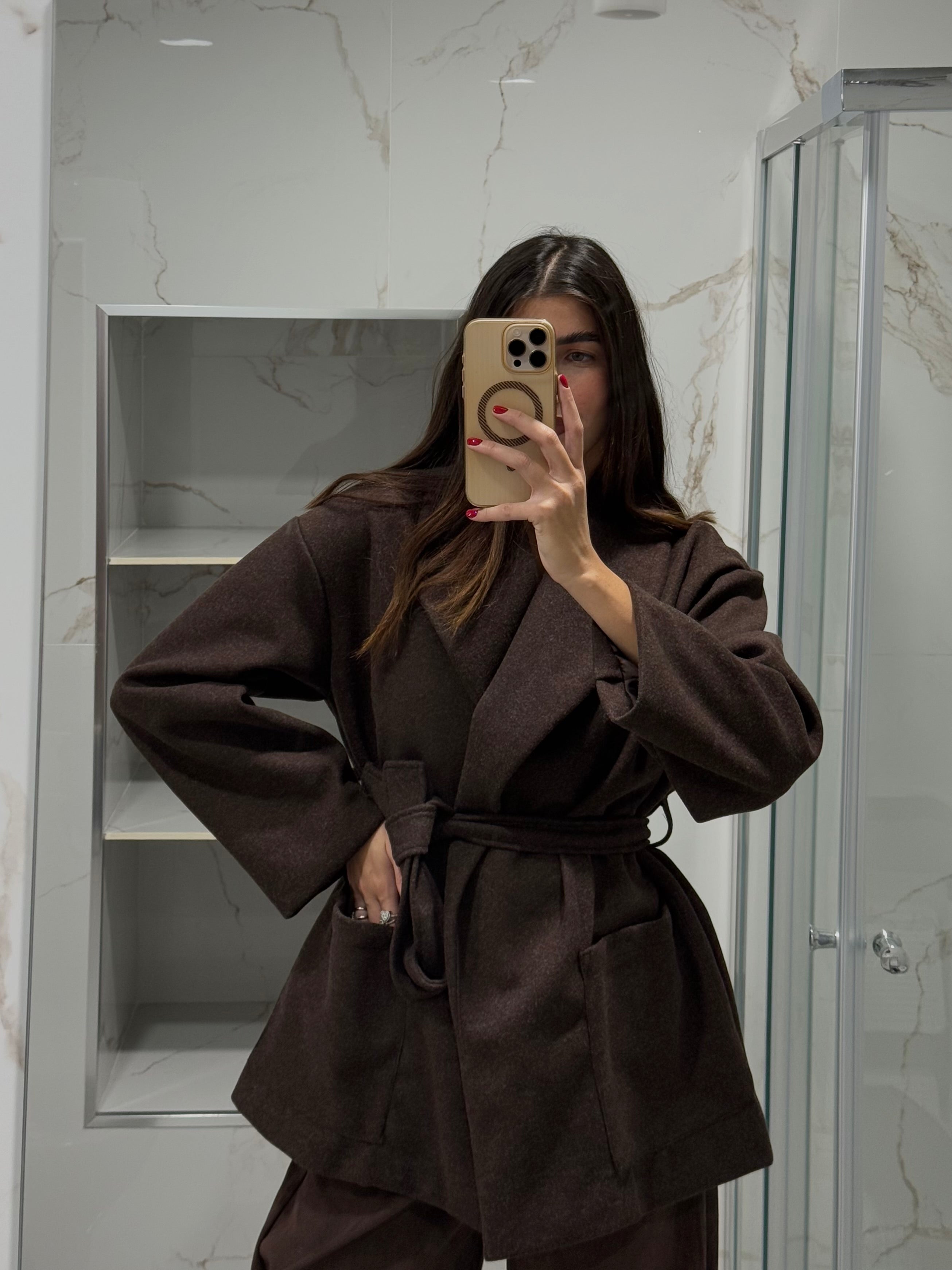 Blazer Karen marrone