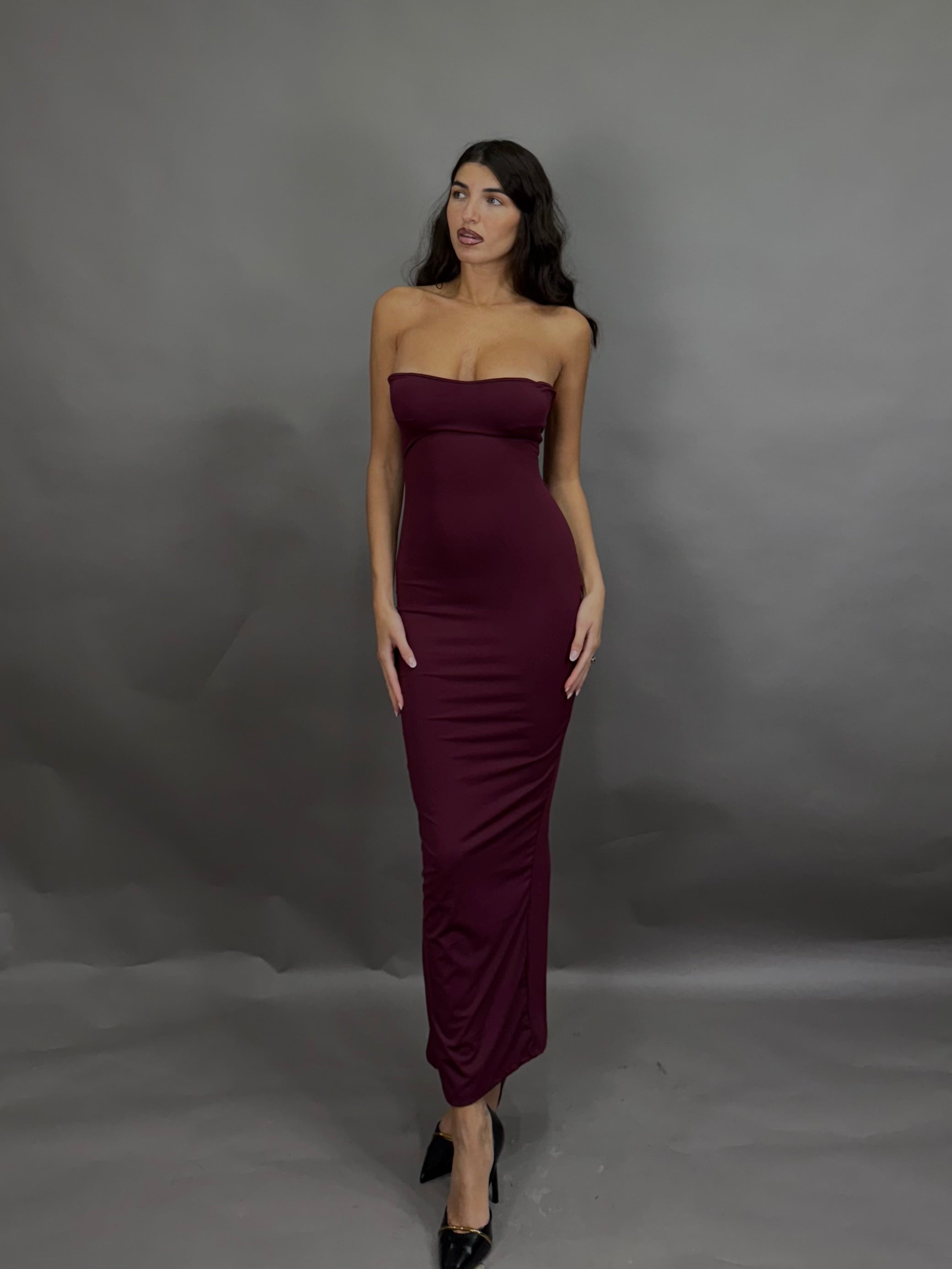 Dress Ariel bordeaux