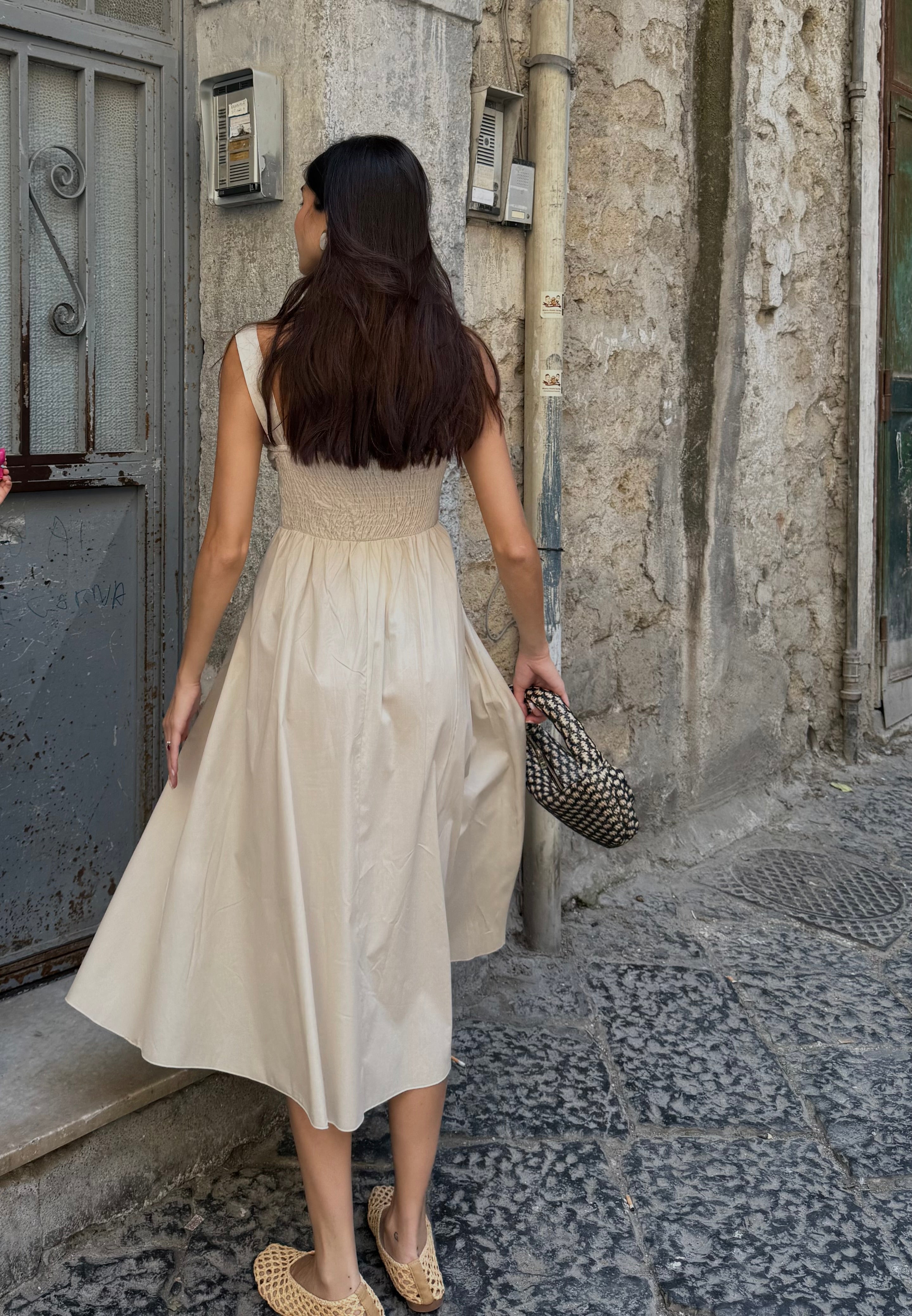 Dress Marylin beige - LadyB Shop Online