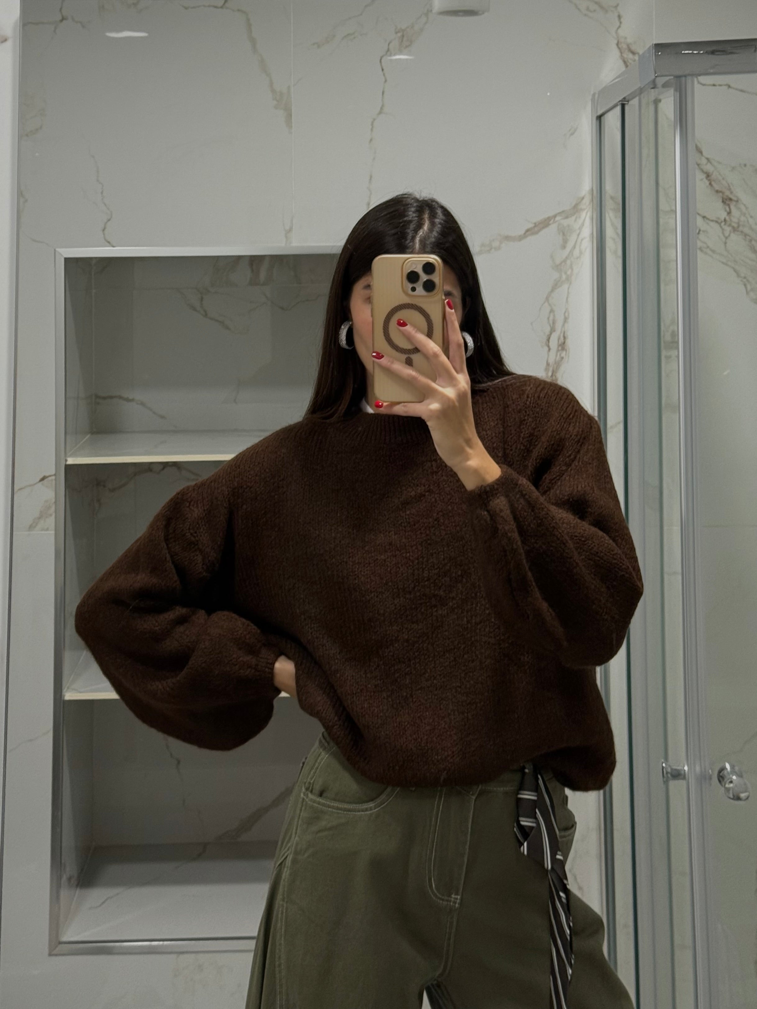 Maglione Merci marrone