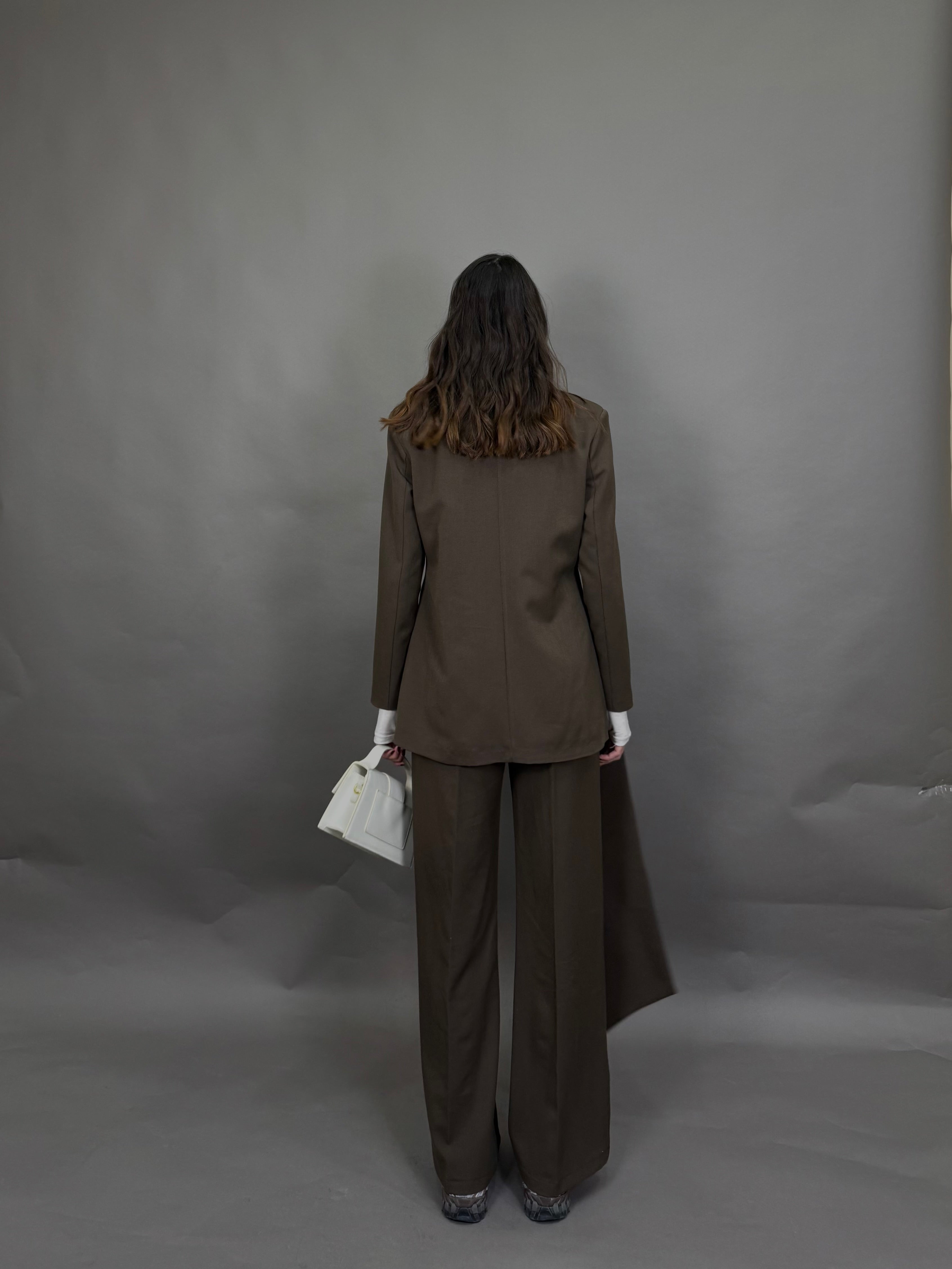 Tailleur Elena marrone
