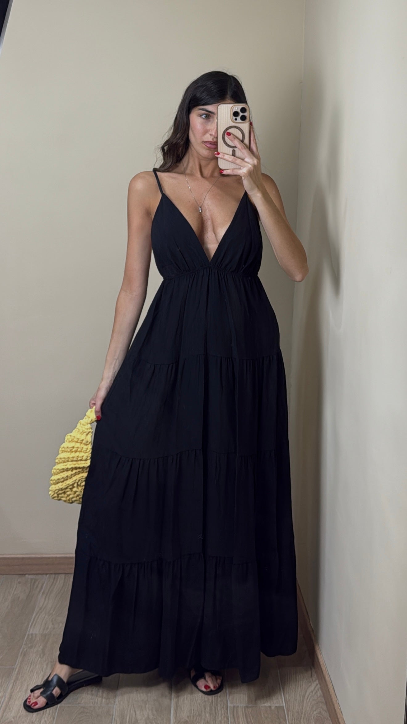 Dress Positano nero - LadyB Shop Online