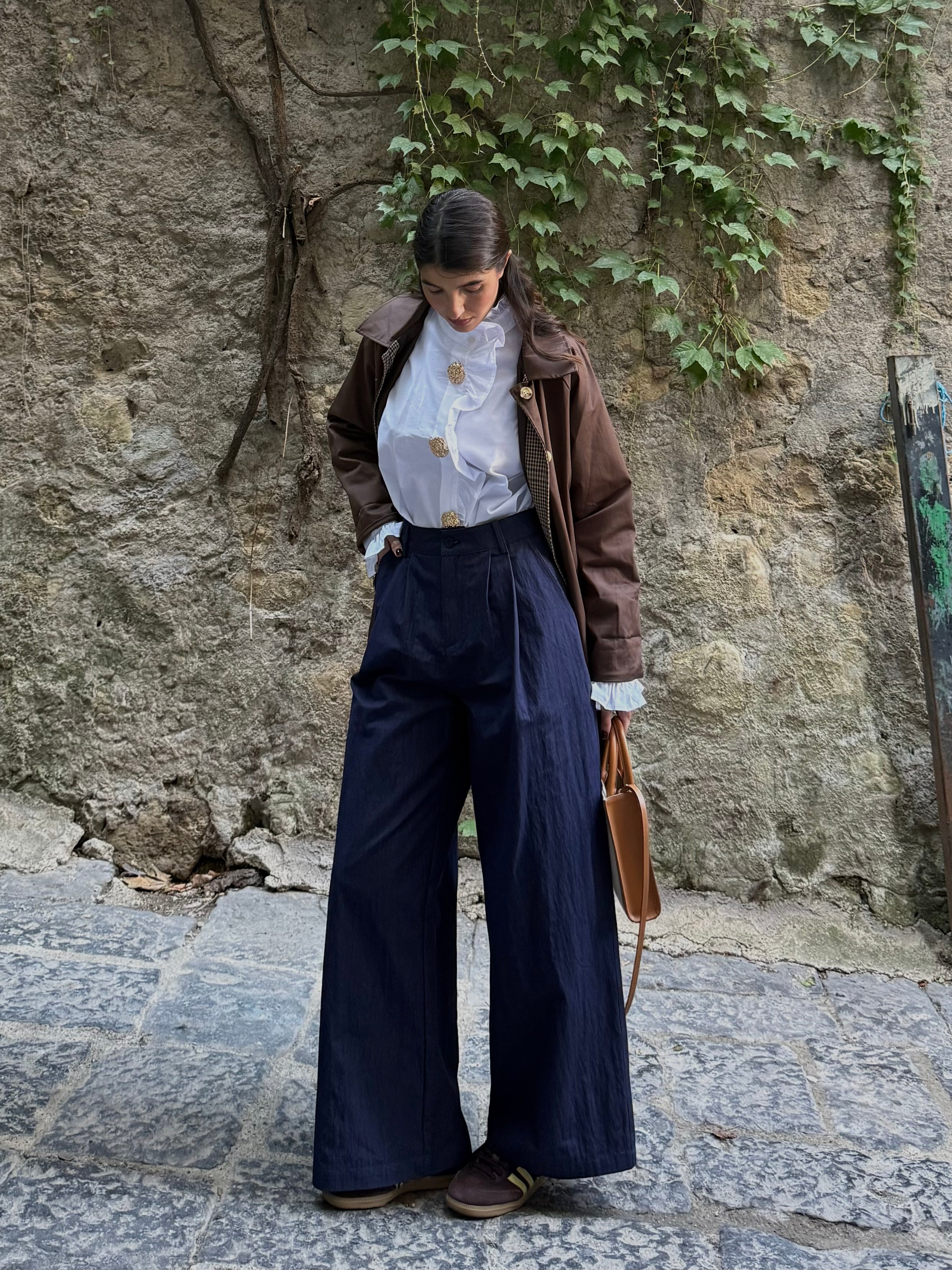 Pantalone blu denim lumina