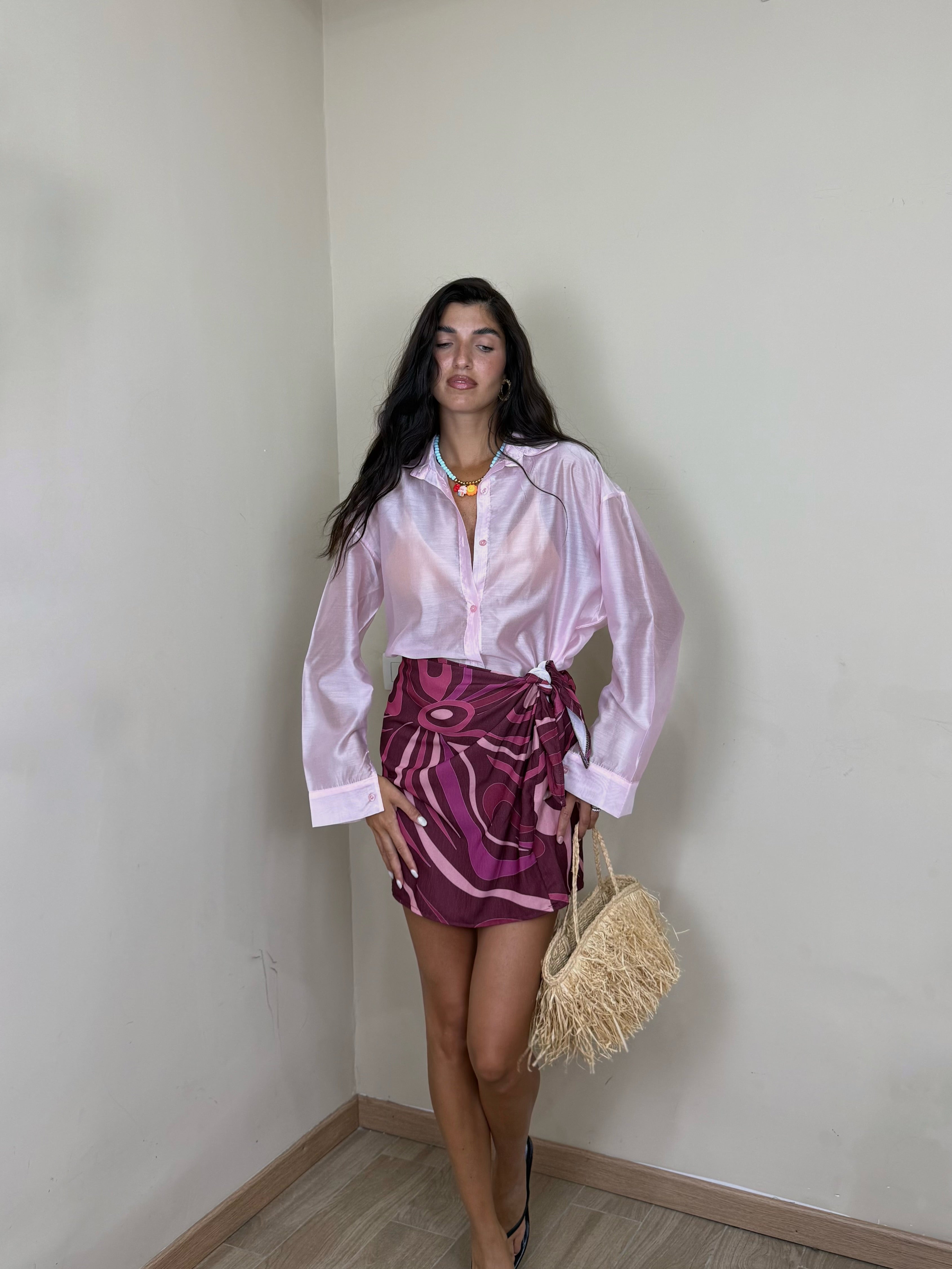 Camicia fiammata