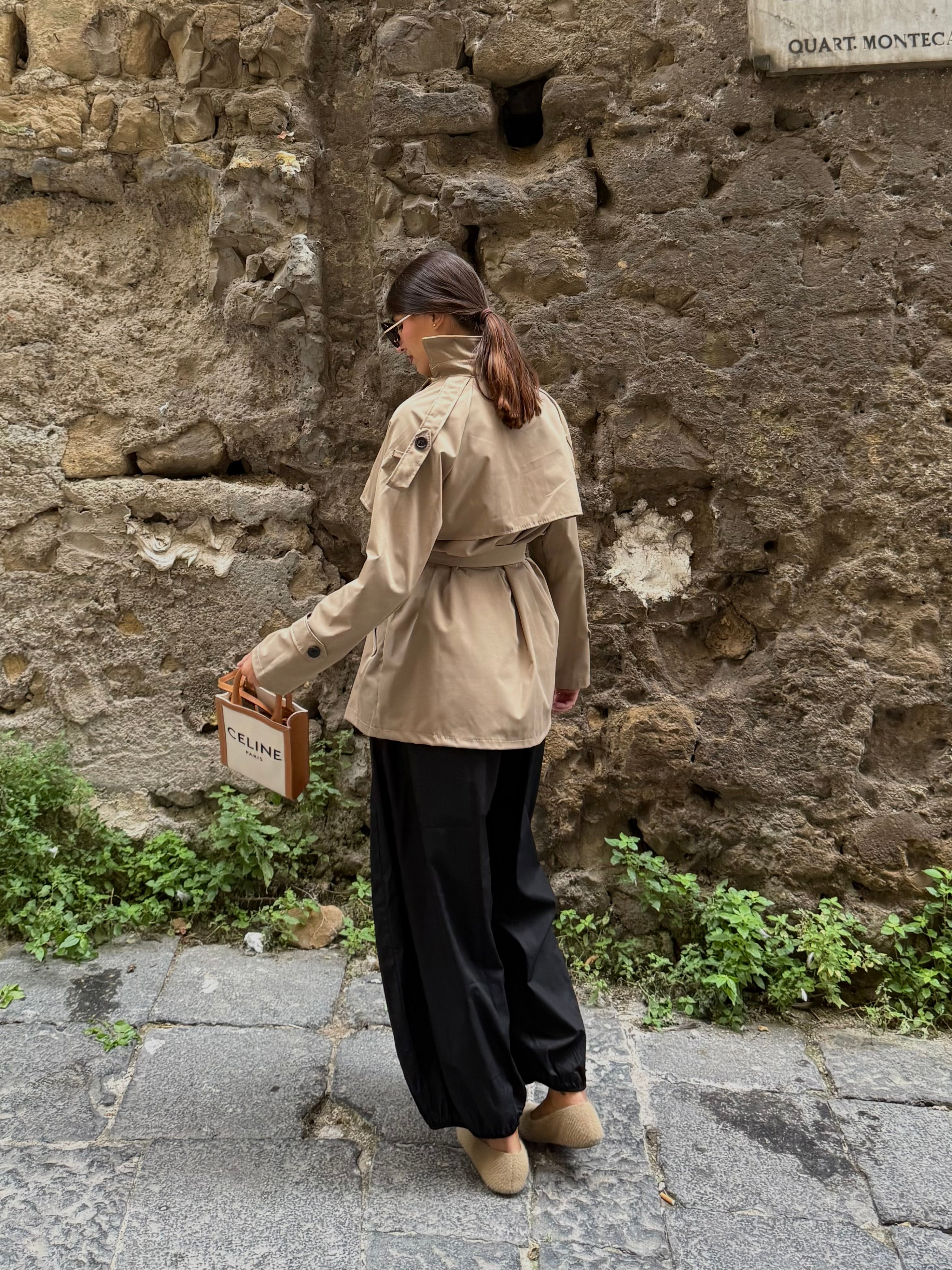 Trench barber beige