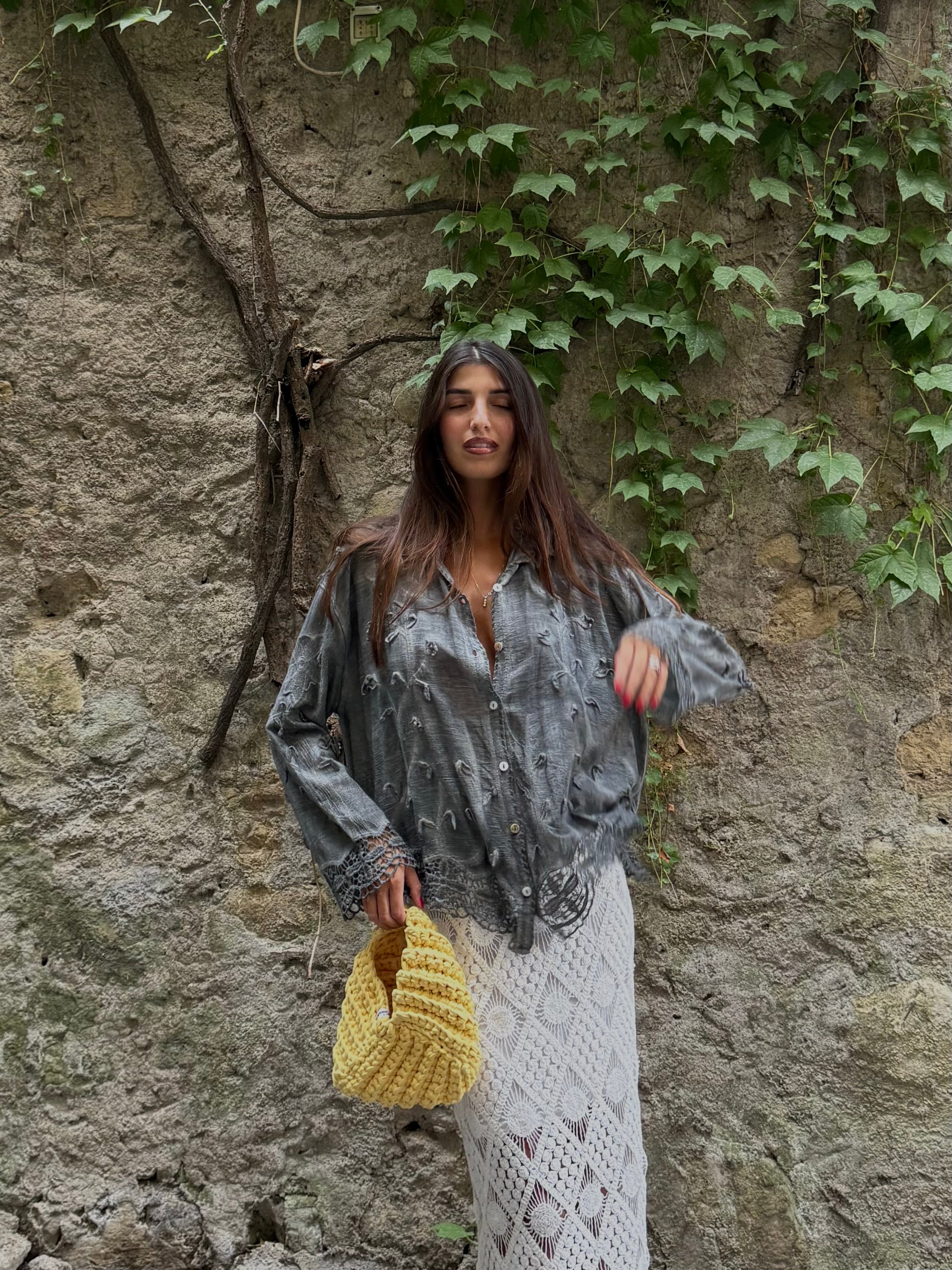 Camicia Angel scura - LadyB Shop Online