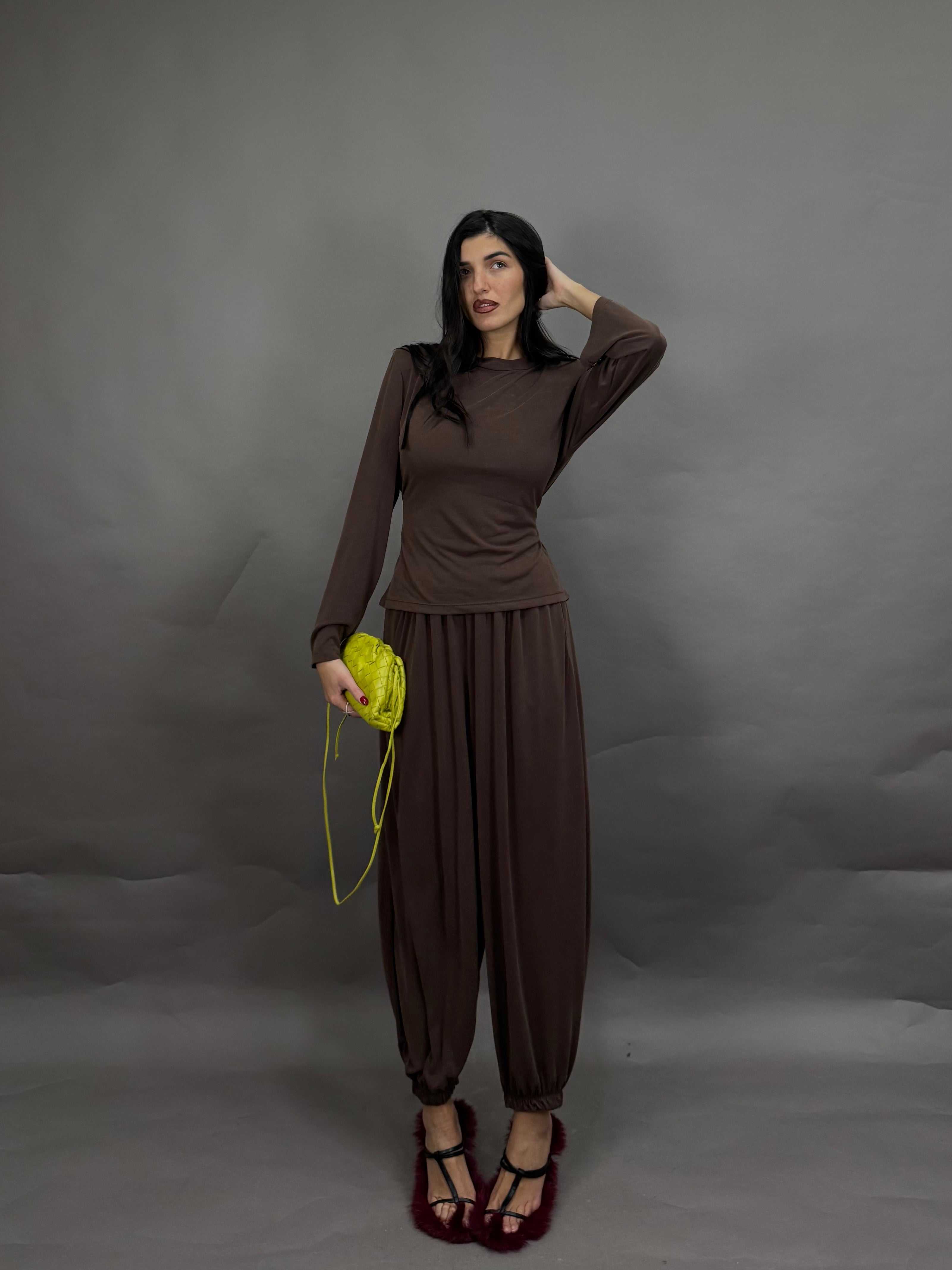 Coordinato Ori marrone