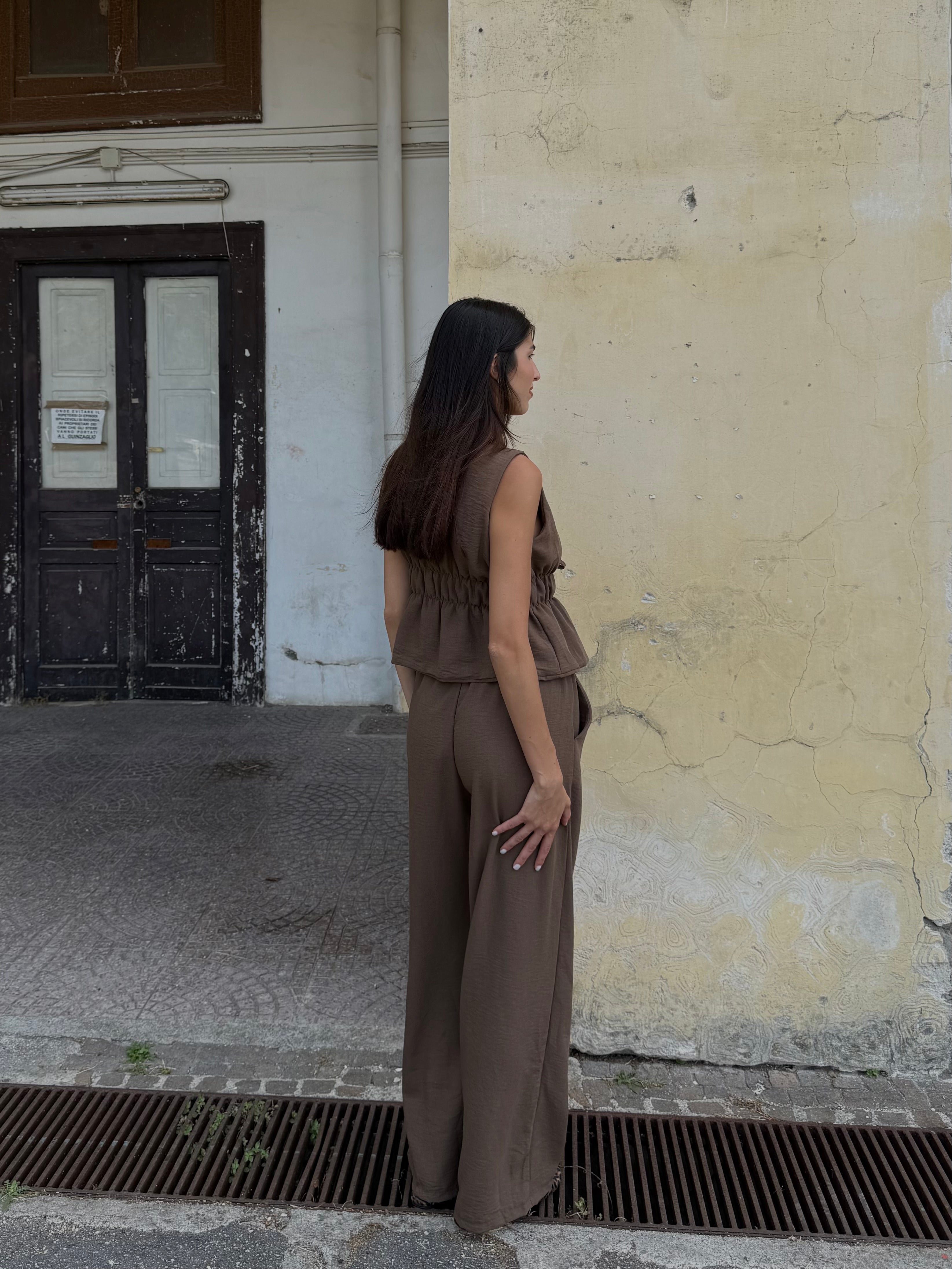 Coordinato Felicia marrone - LadyB Shop Online