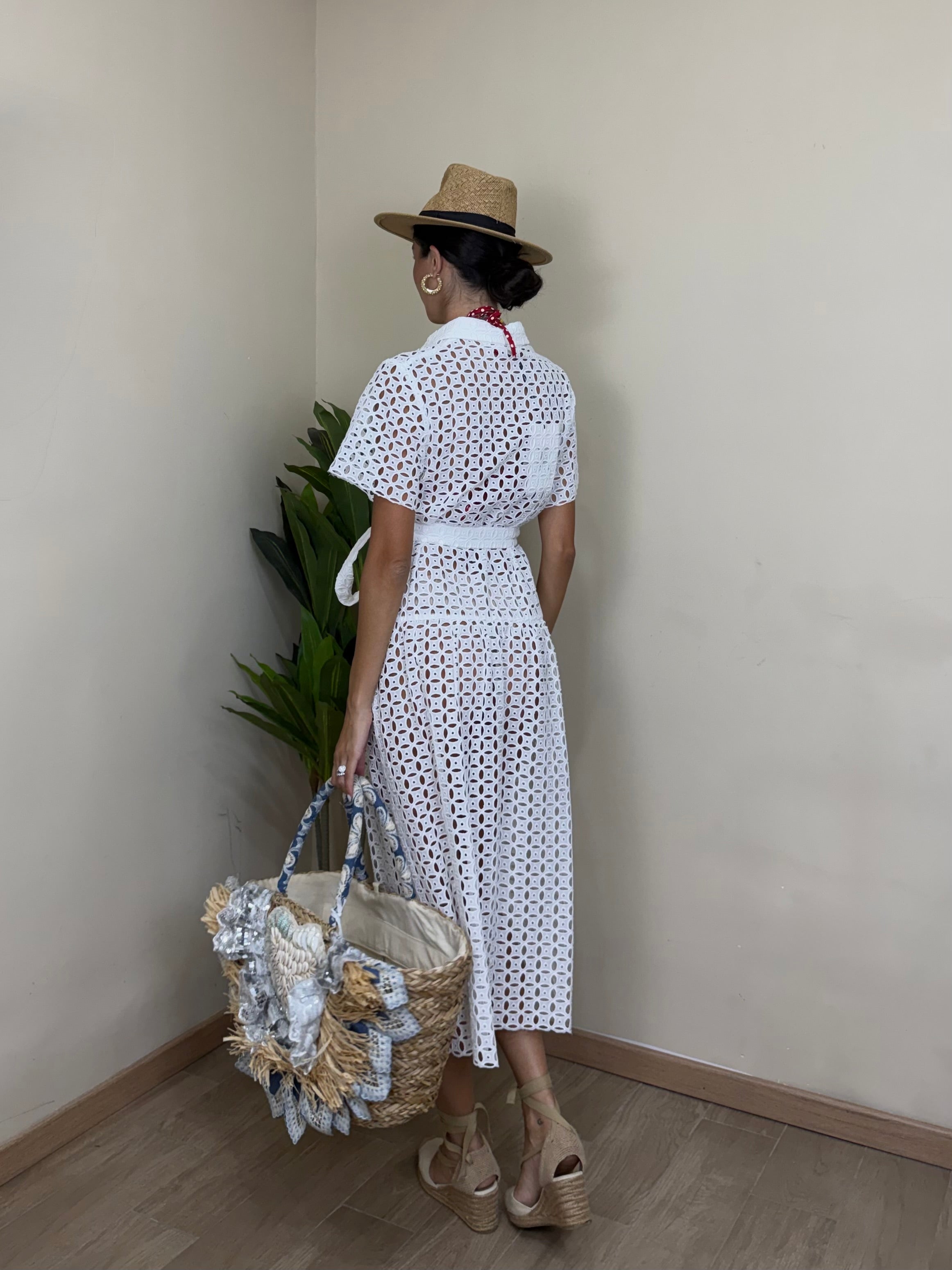 Dress camicia Sangallo By Lumina