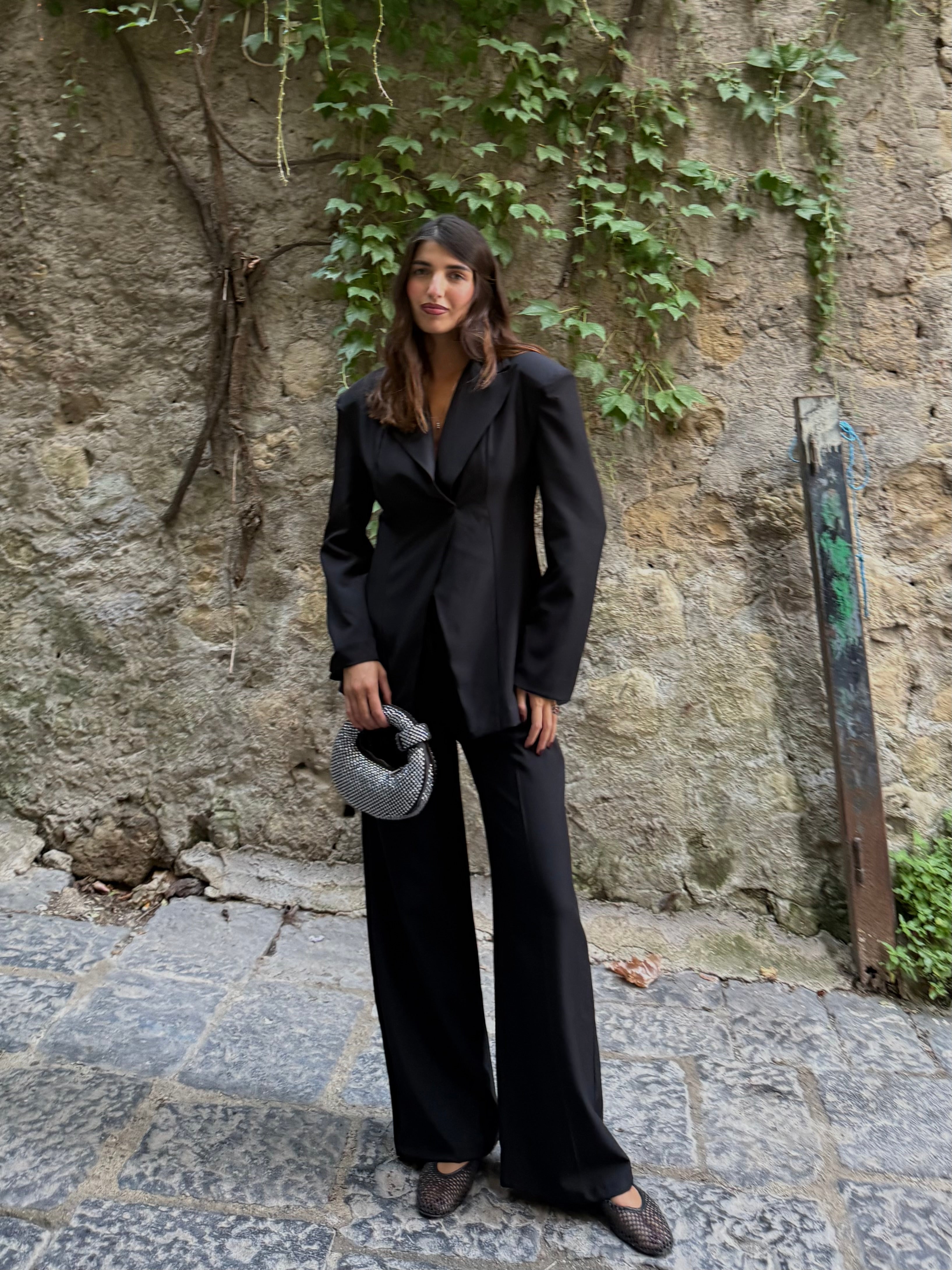 Tailleur tre pezzi nero