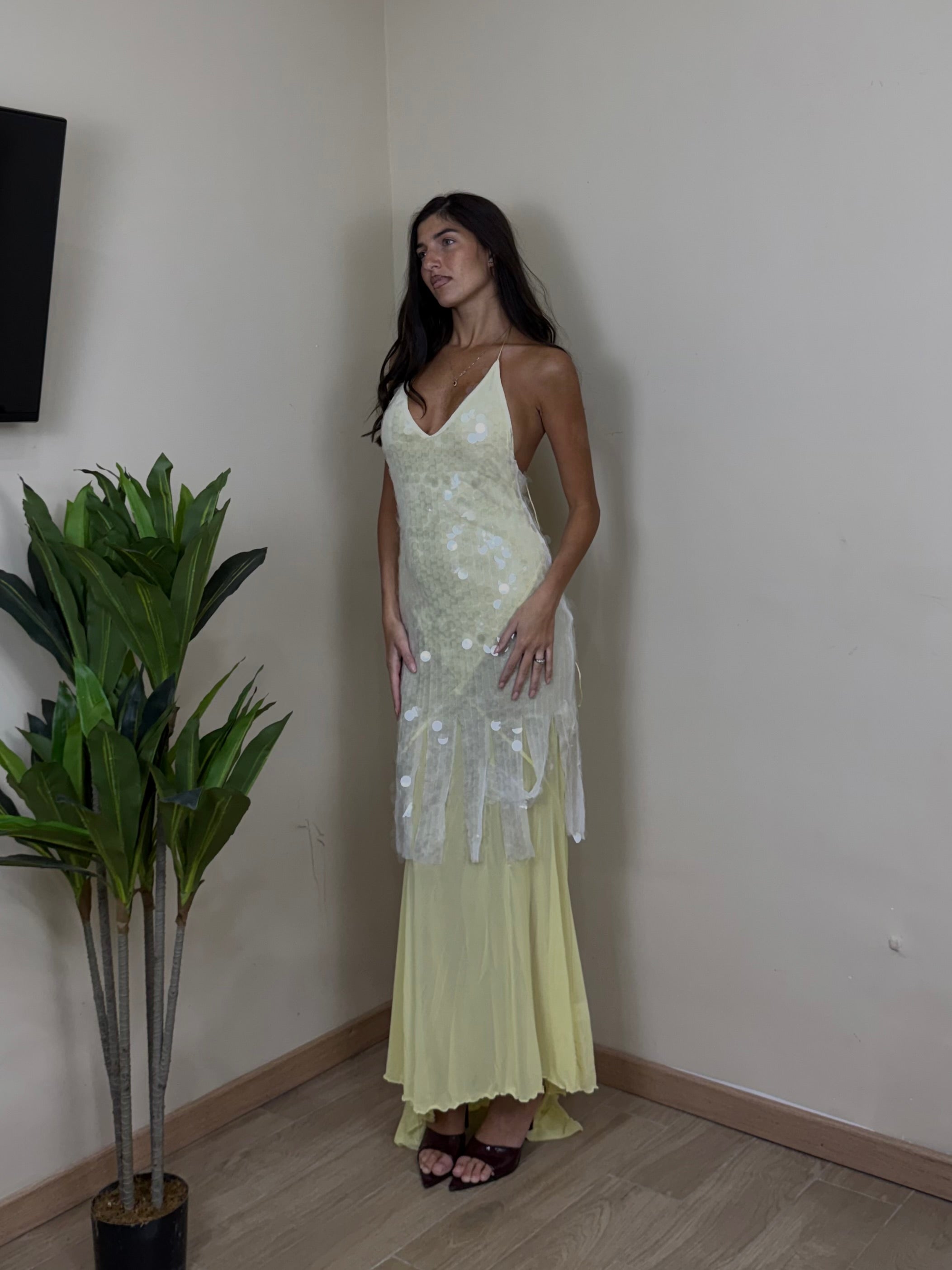 Dress Bambola giallo