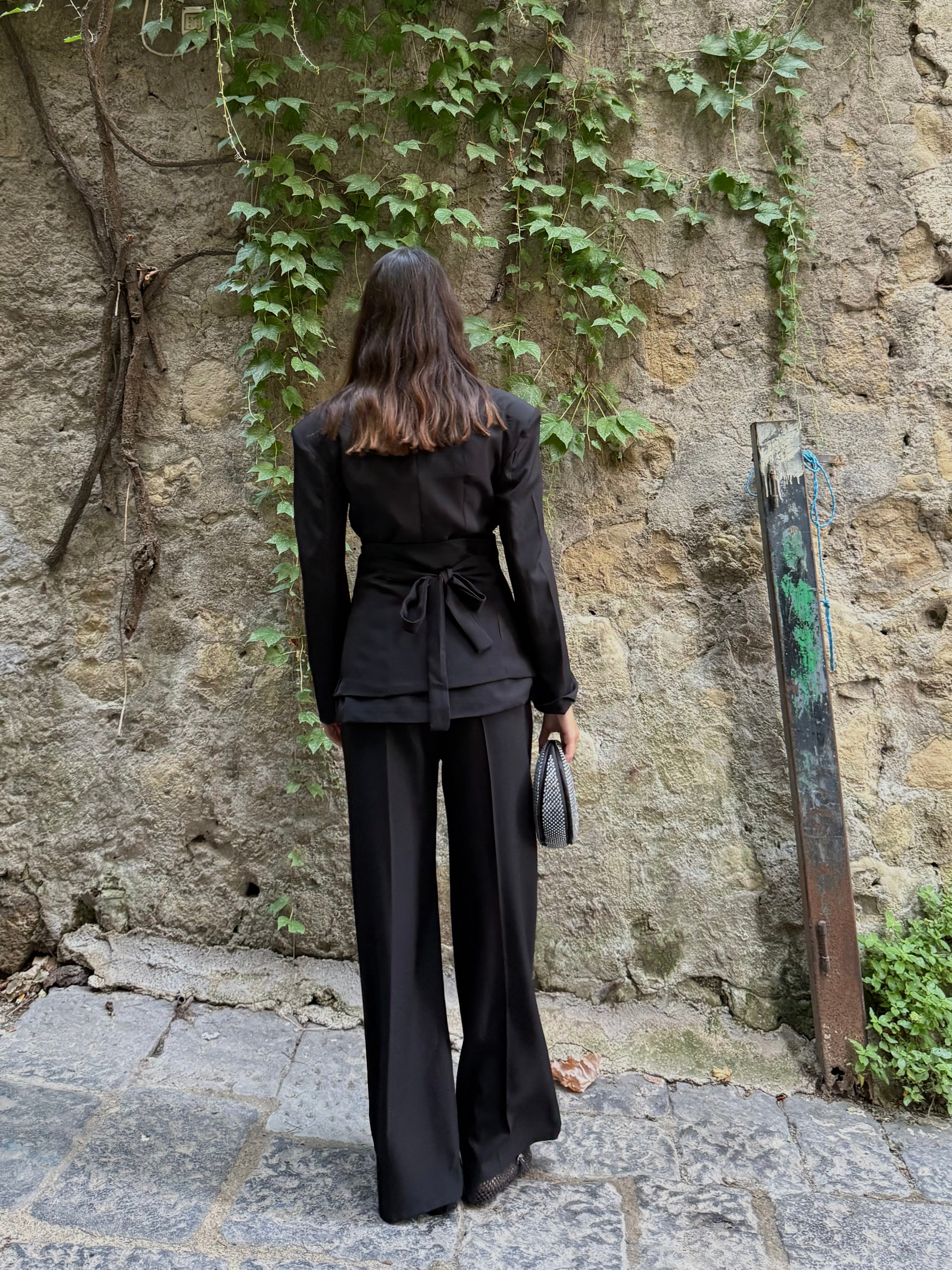 Tailleur tre pezzi nero