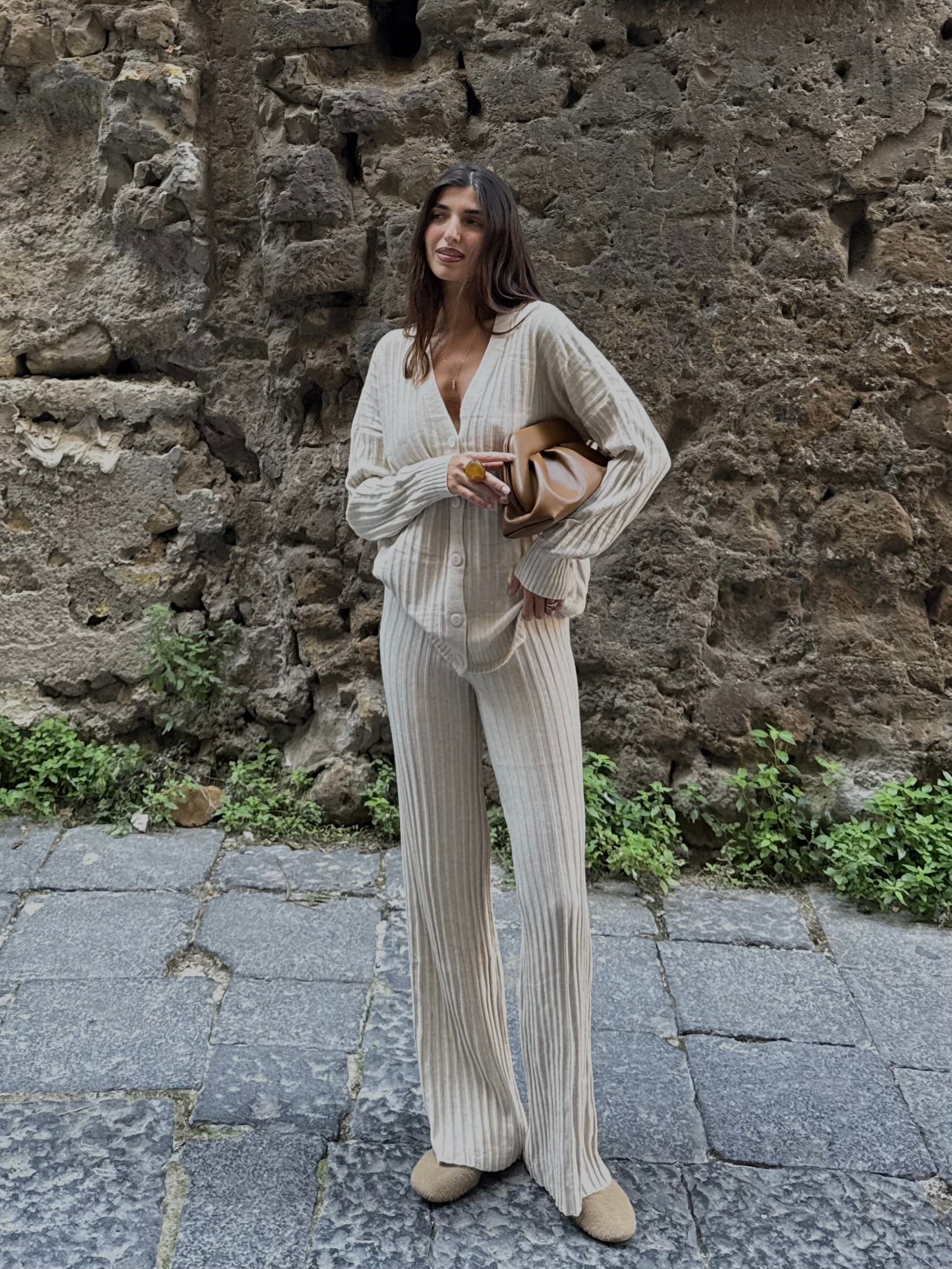 Coordinato comfy panna