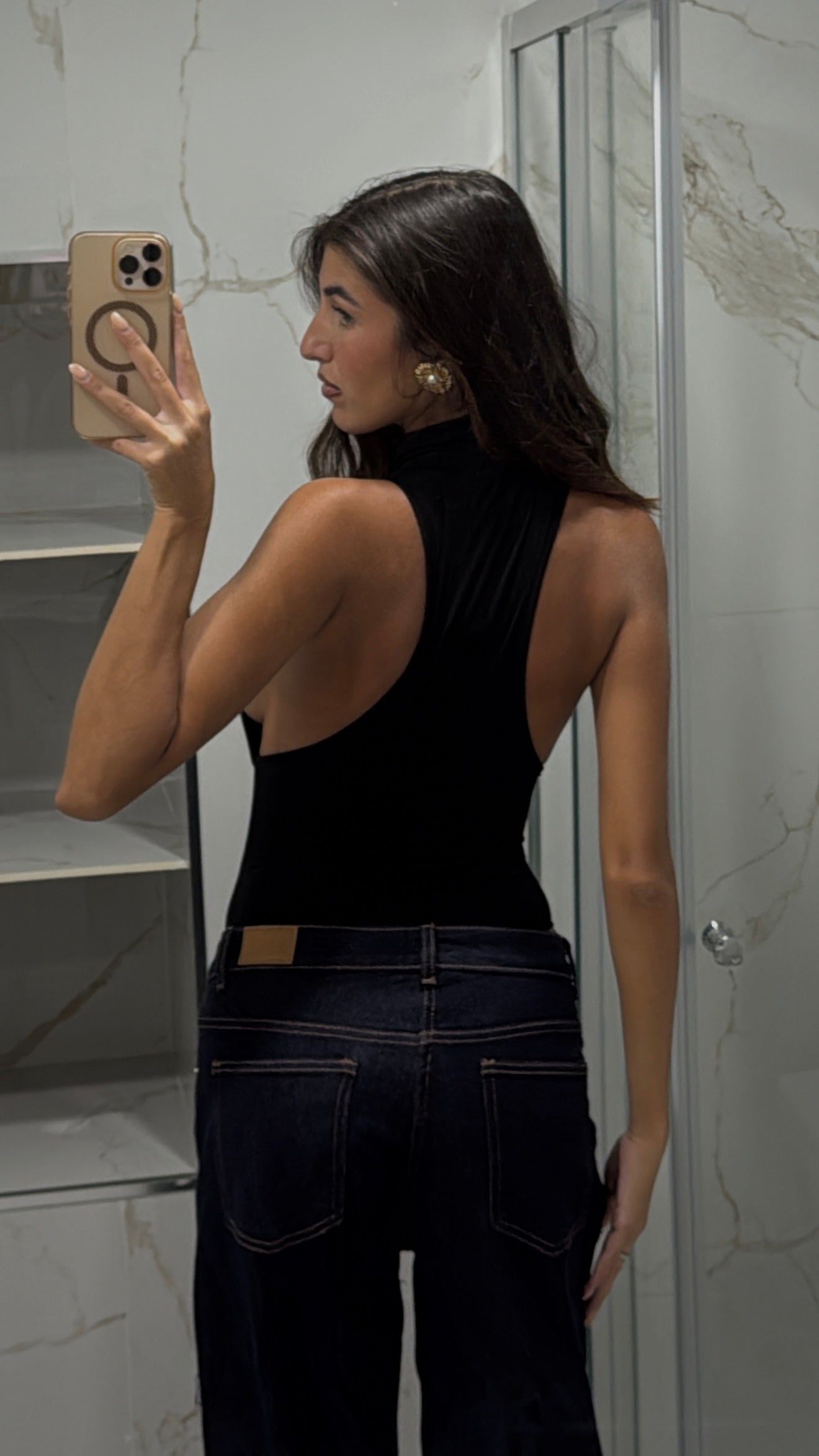 Body modellante nero