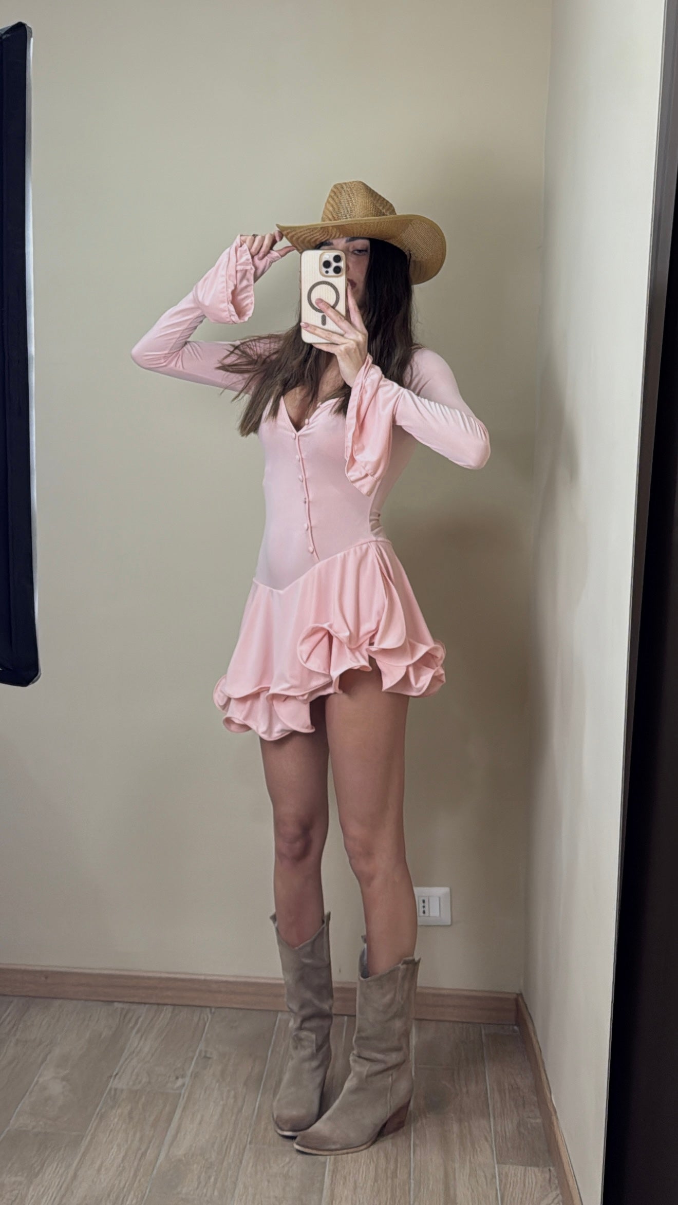 Dress mini Margot rosa - LadyB Shop Online