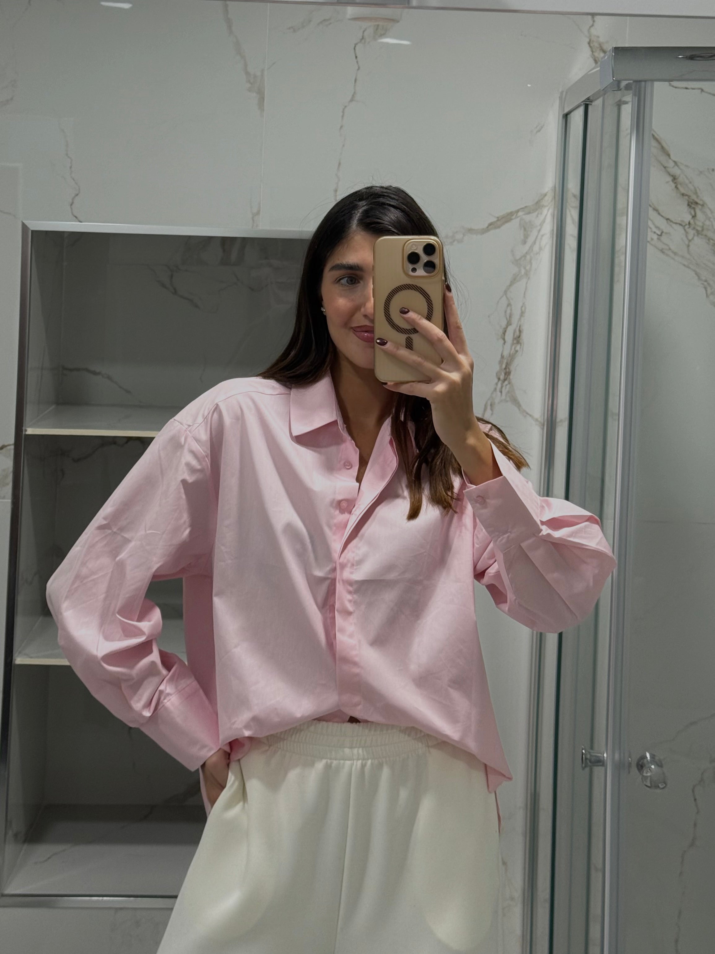 Camicia rosa