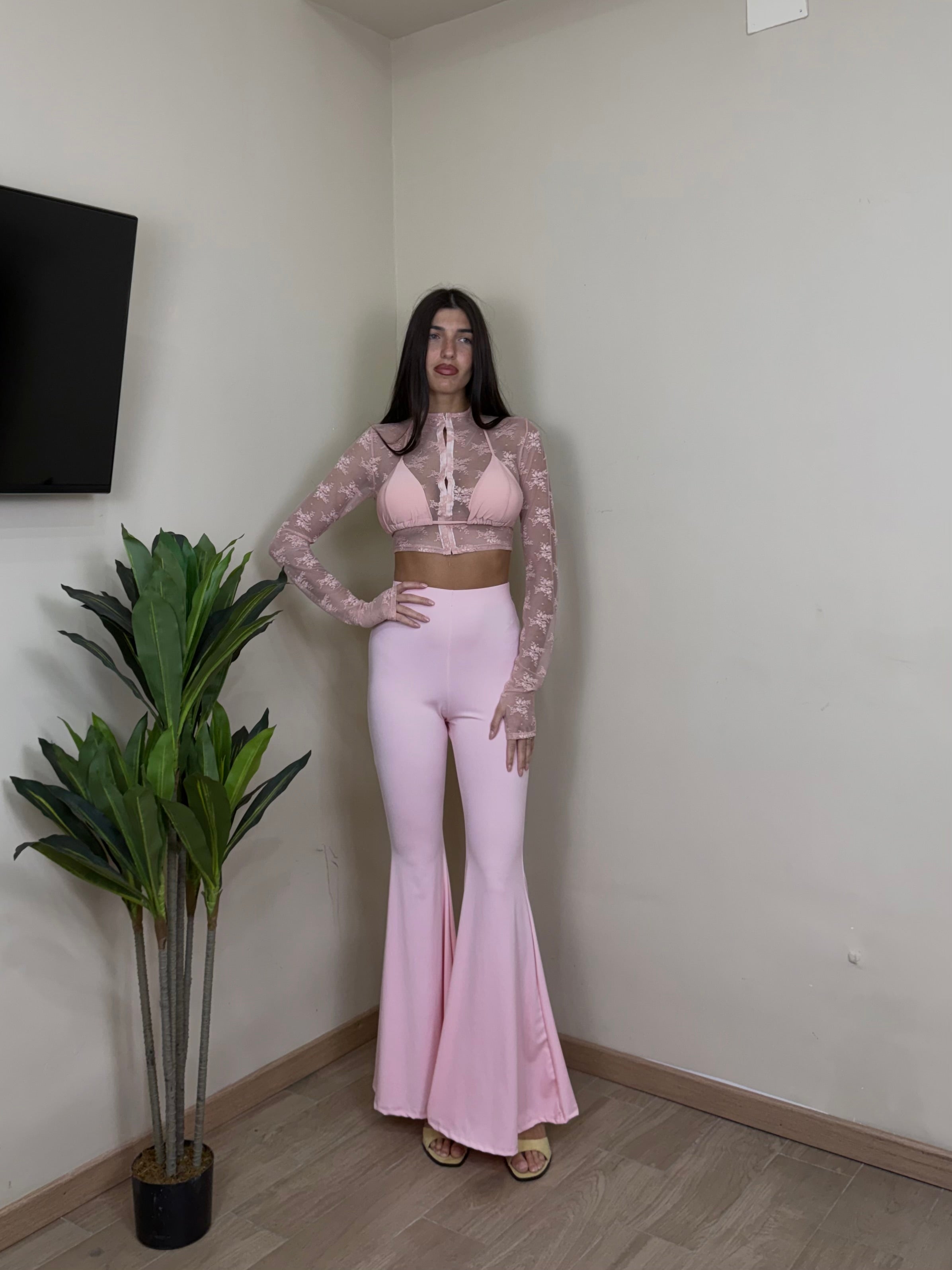 Coordinato Tania rosa