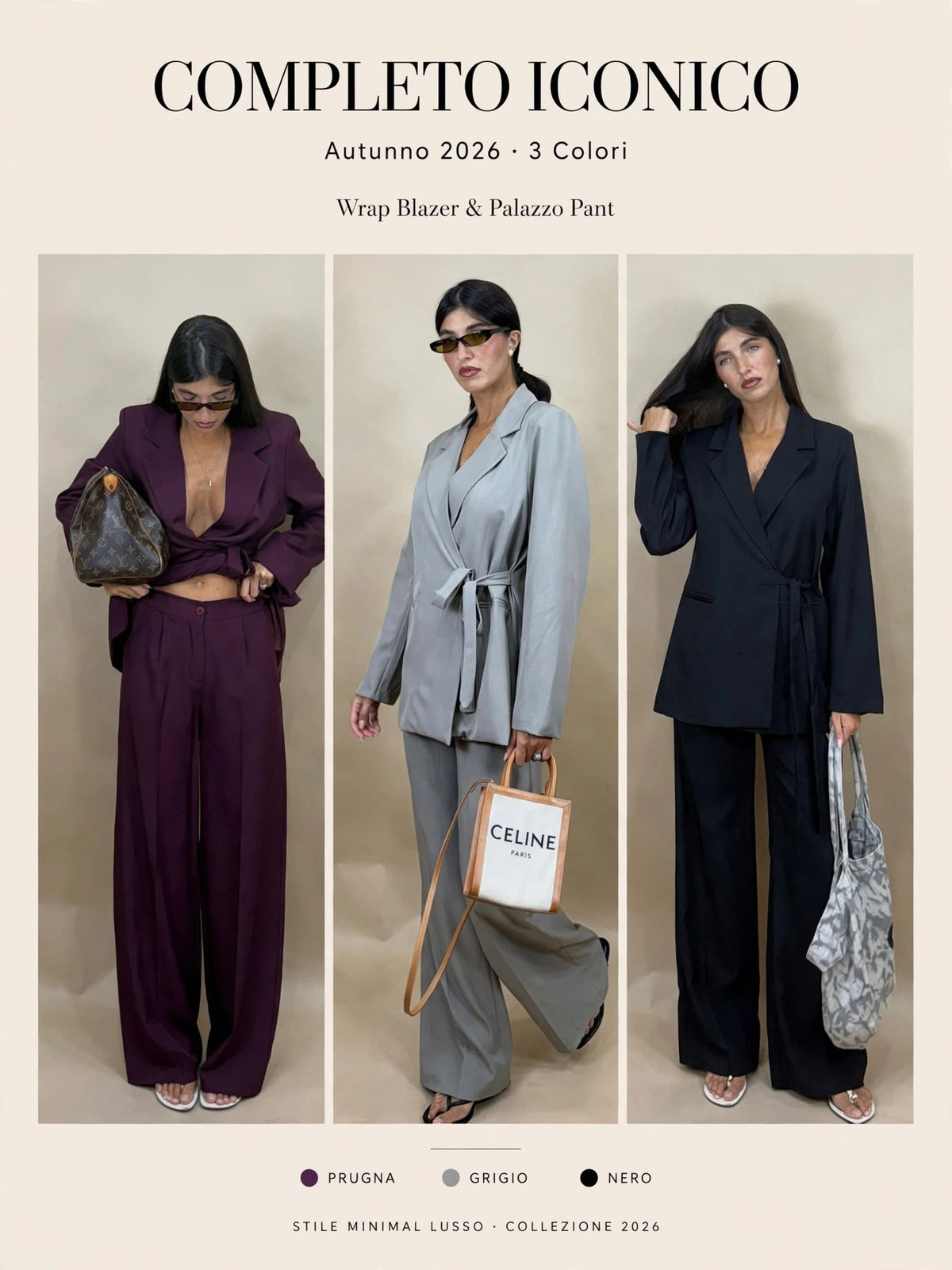 Tailleur Wrap