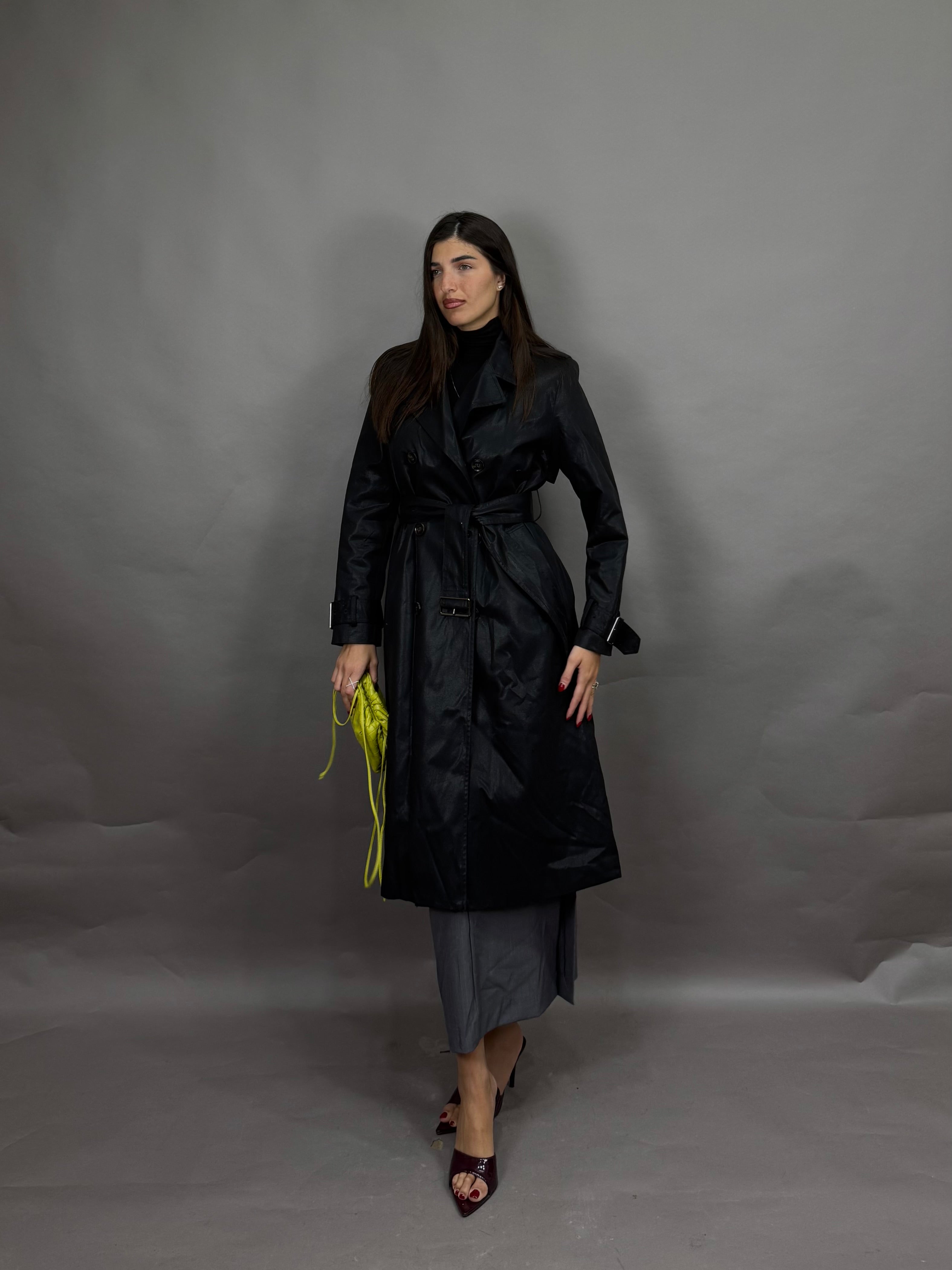 Trench imbottito lumina