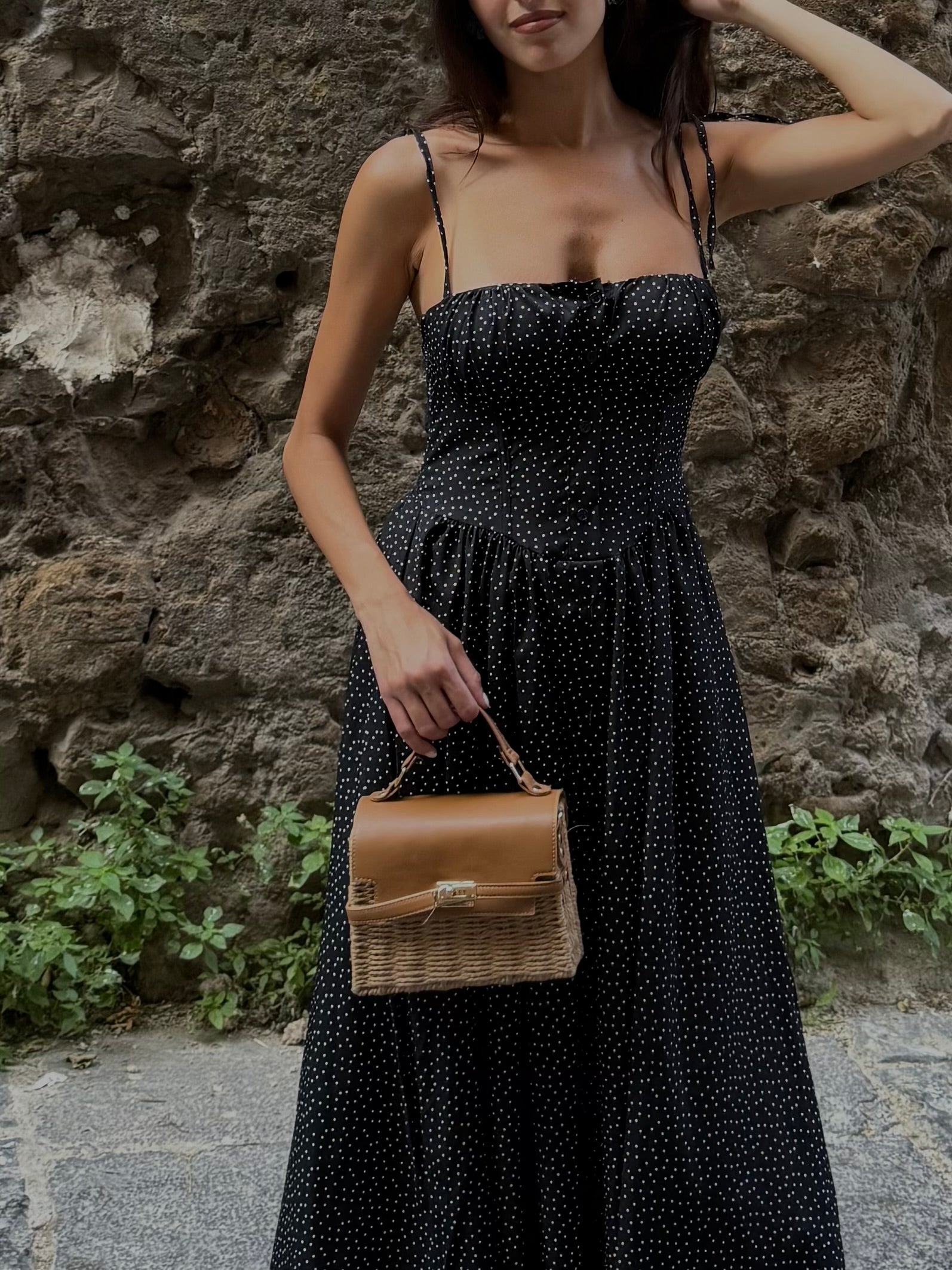 Borsa paglia Ermes