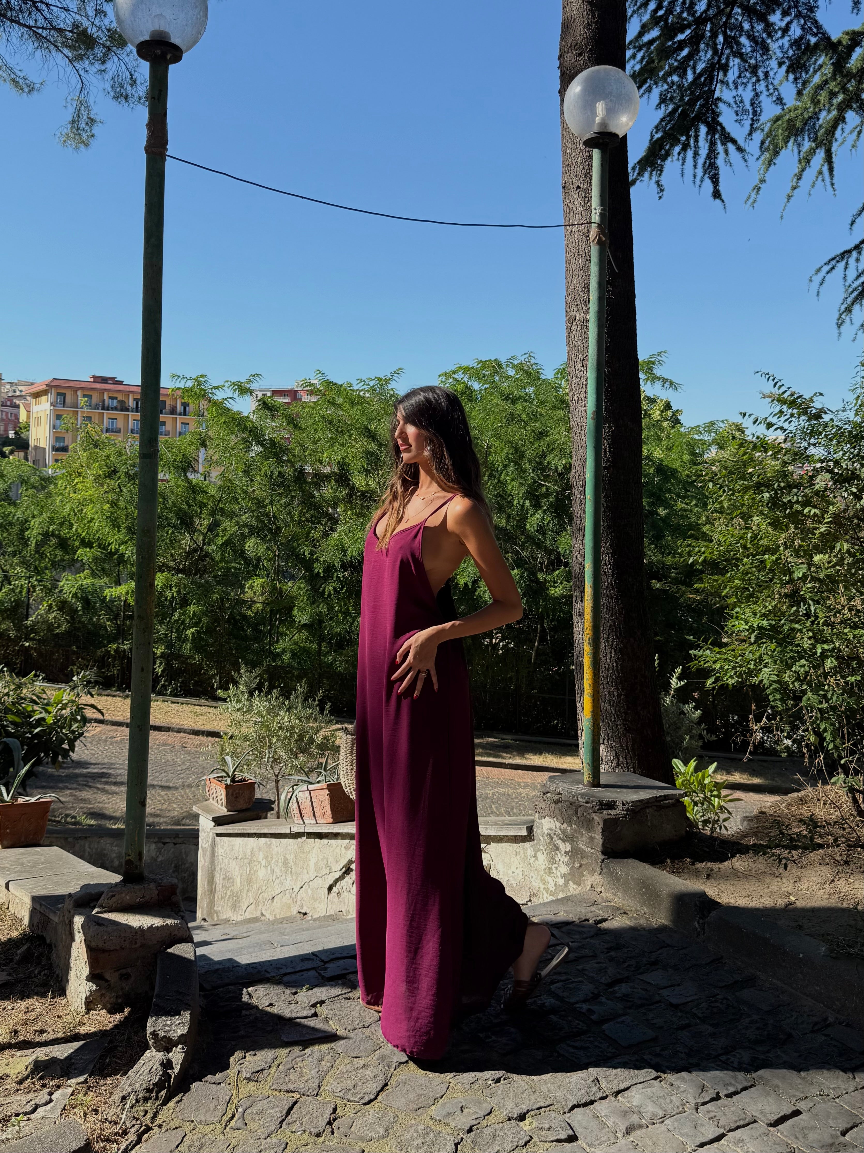 Dress gitana viola - LadyB Shop Online