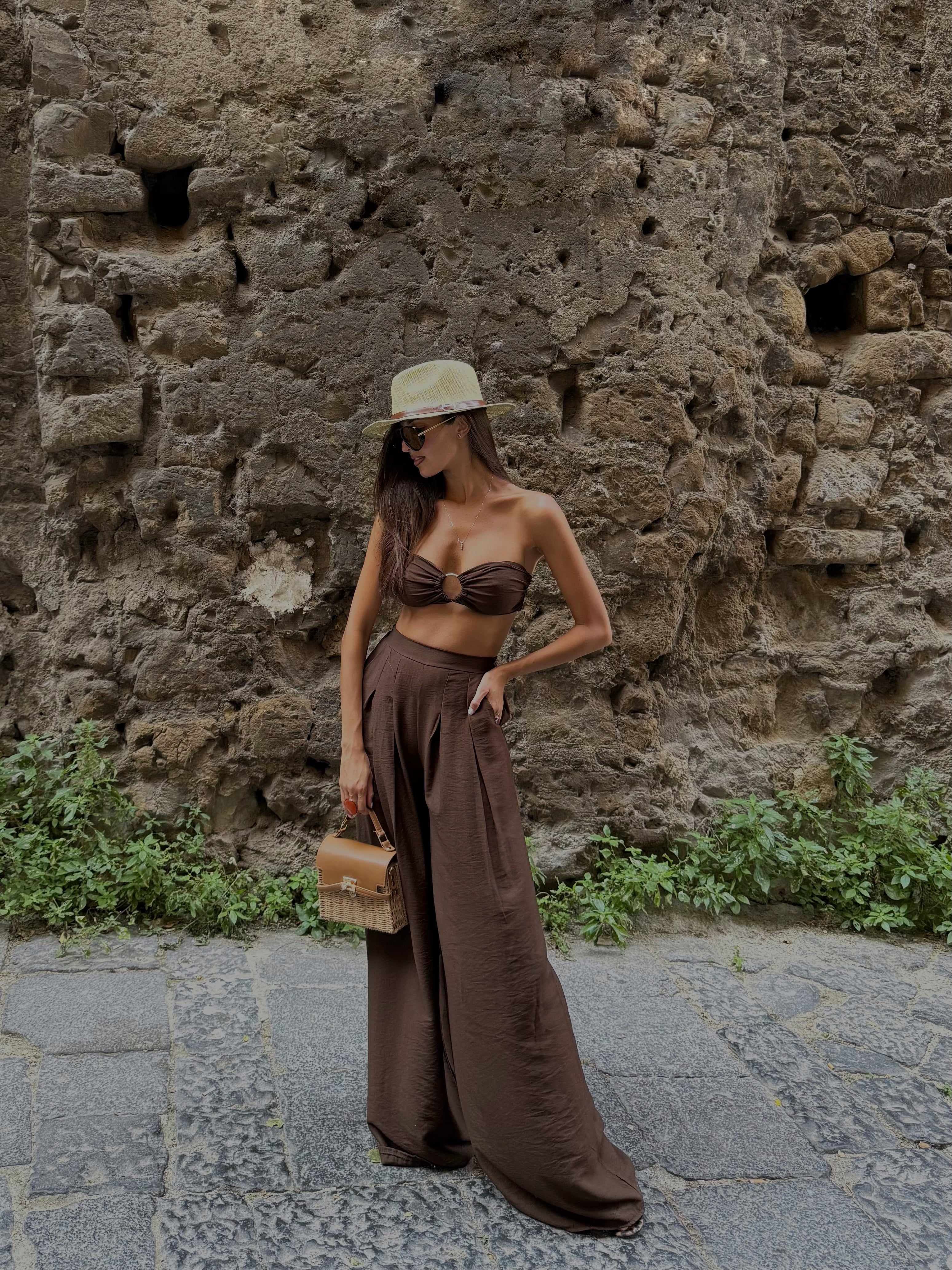 Coordinato Kalua marrone - LadyB Shop Online