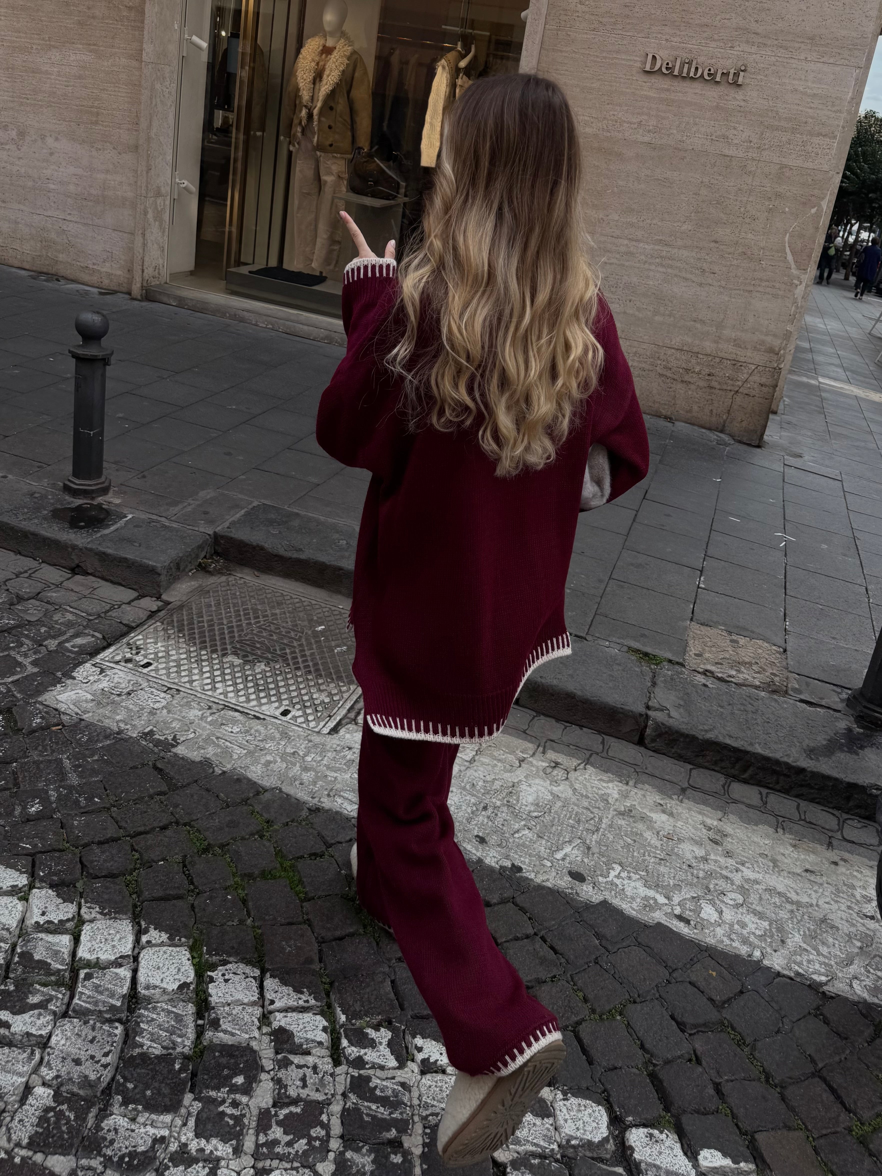 Coordinato Alaska 2.0 Bordeaux