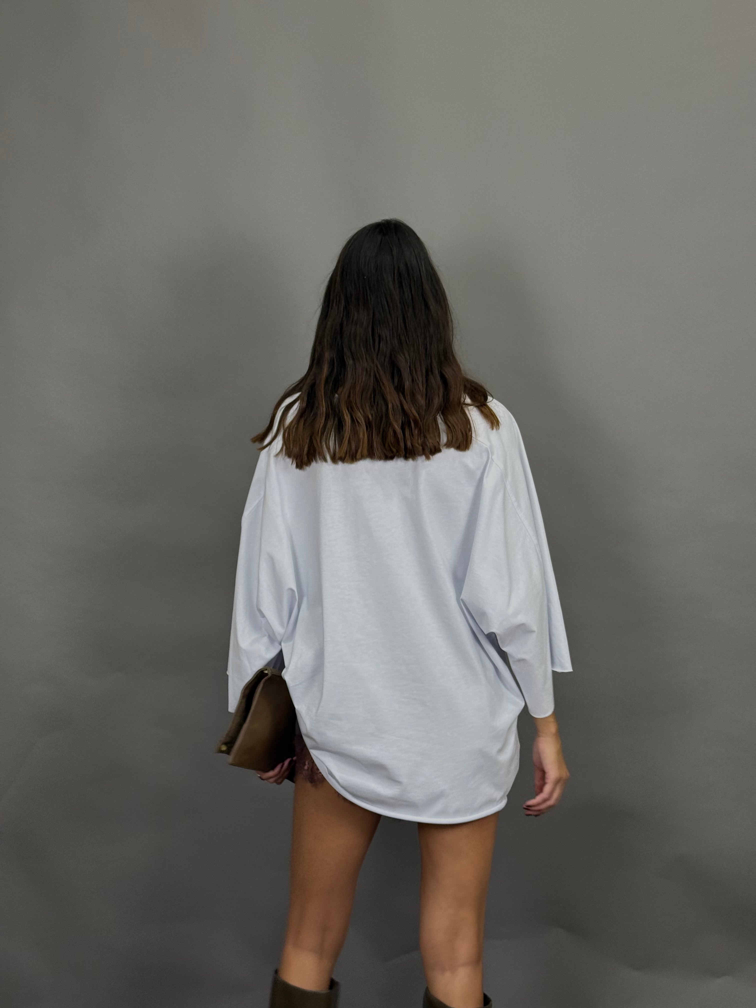 T-shirt oversize bianca