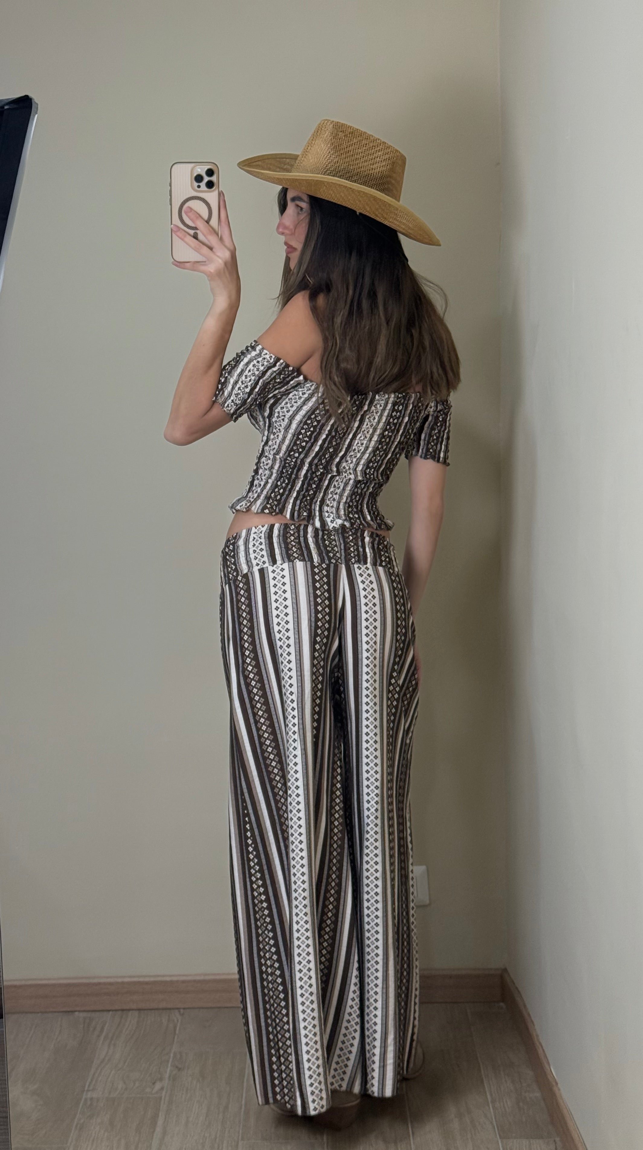 Coordinato gipsy marrone - LadyB Shop Online