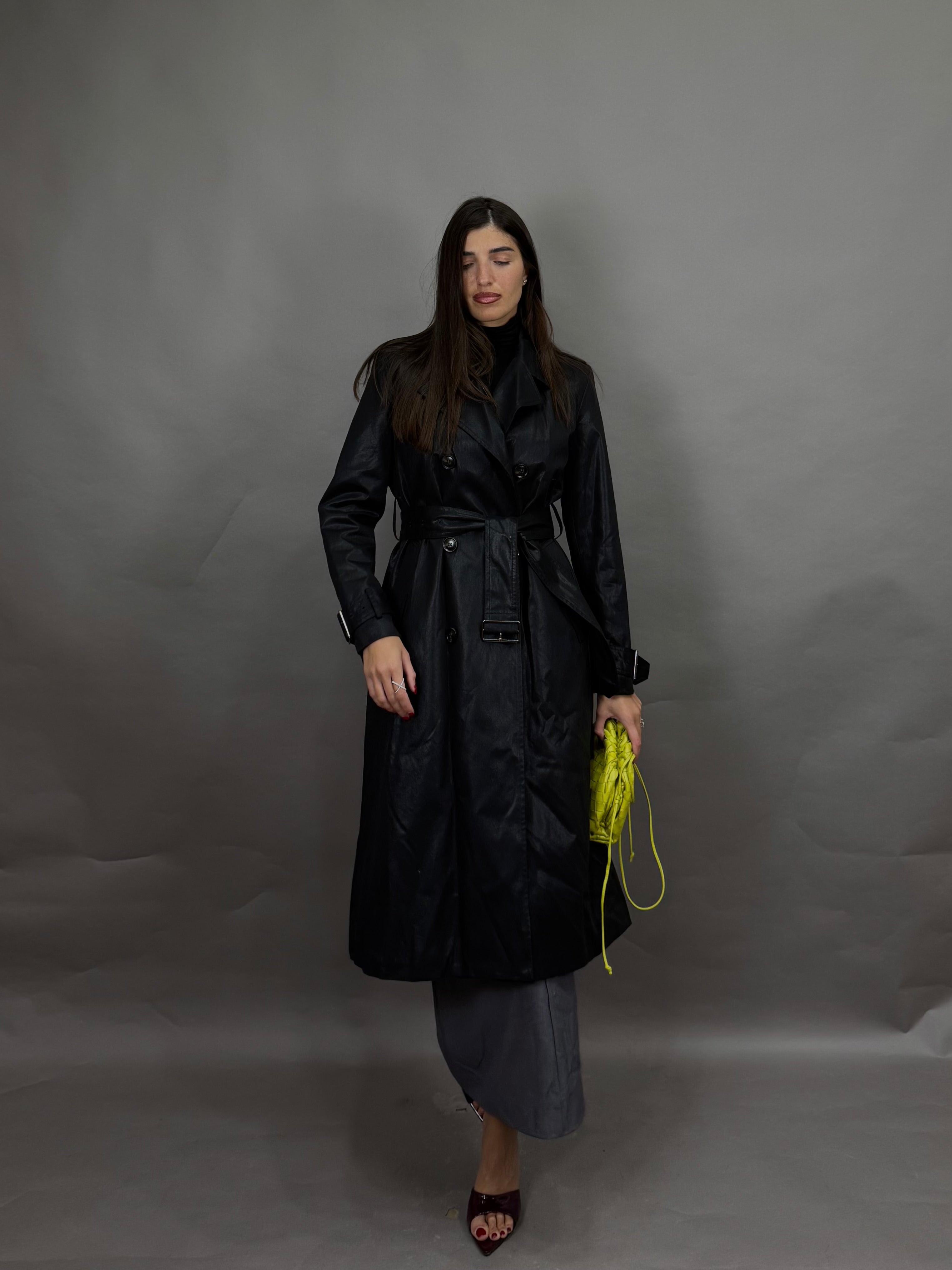 Trench imbottito lumina