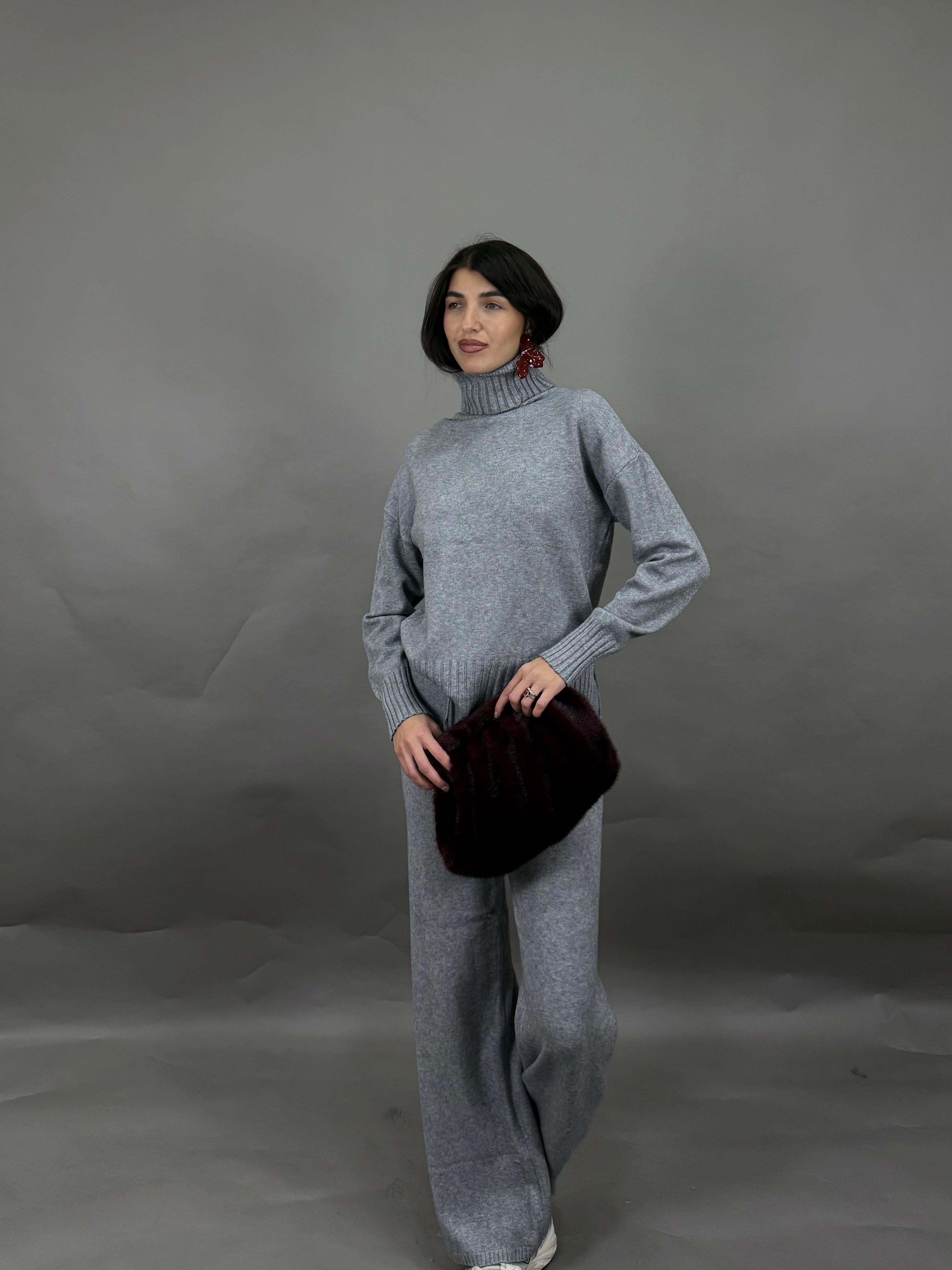 Coordinato winter grigio