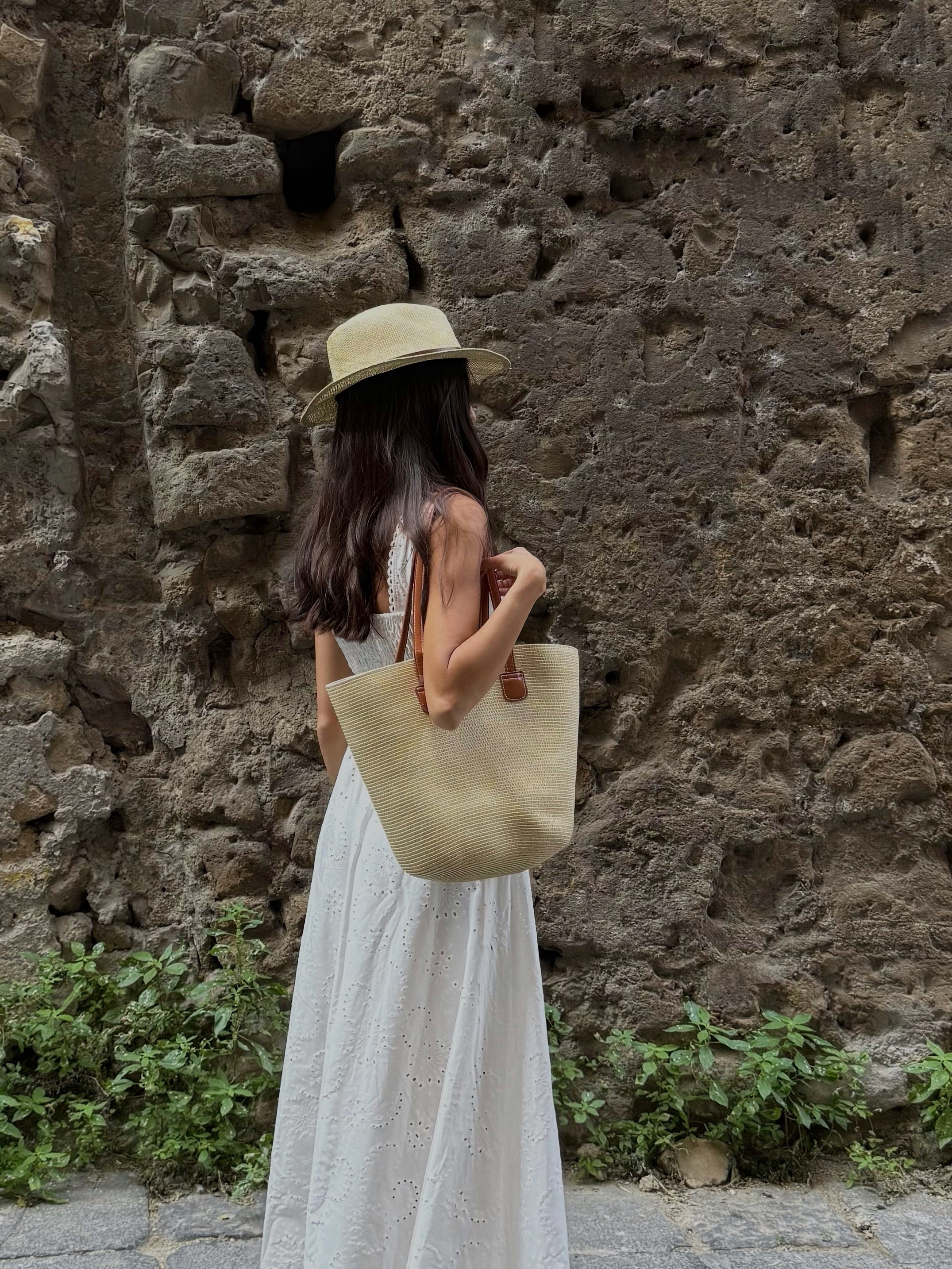 Borsa paglia chiara - LadyB Shop Online