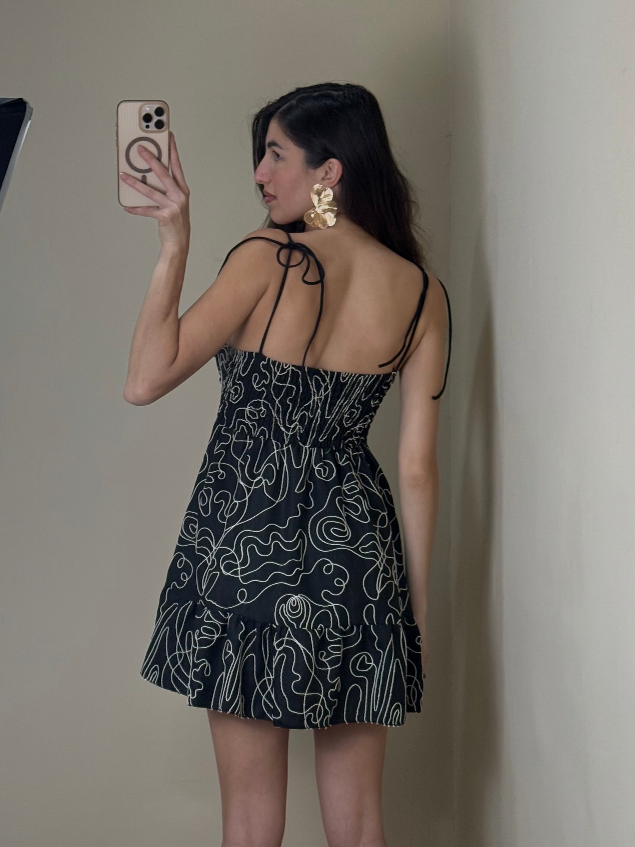 Dress summer nero - LadyB Shop Online