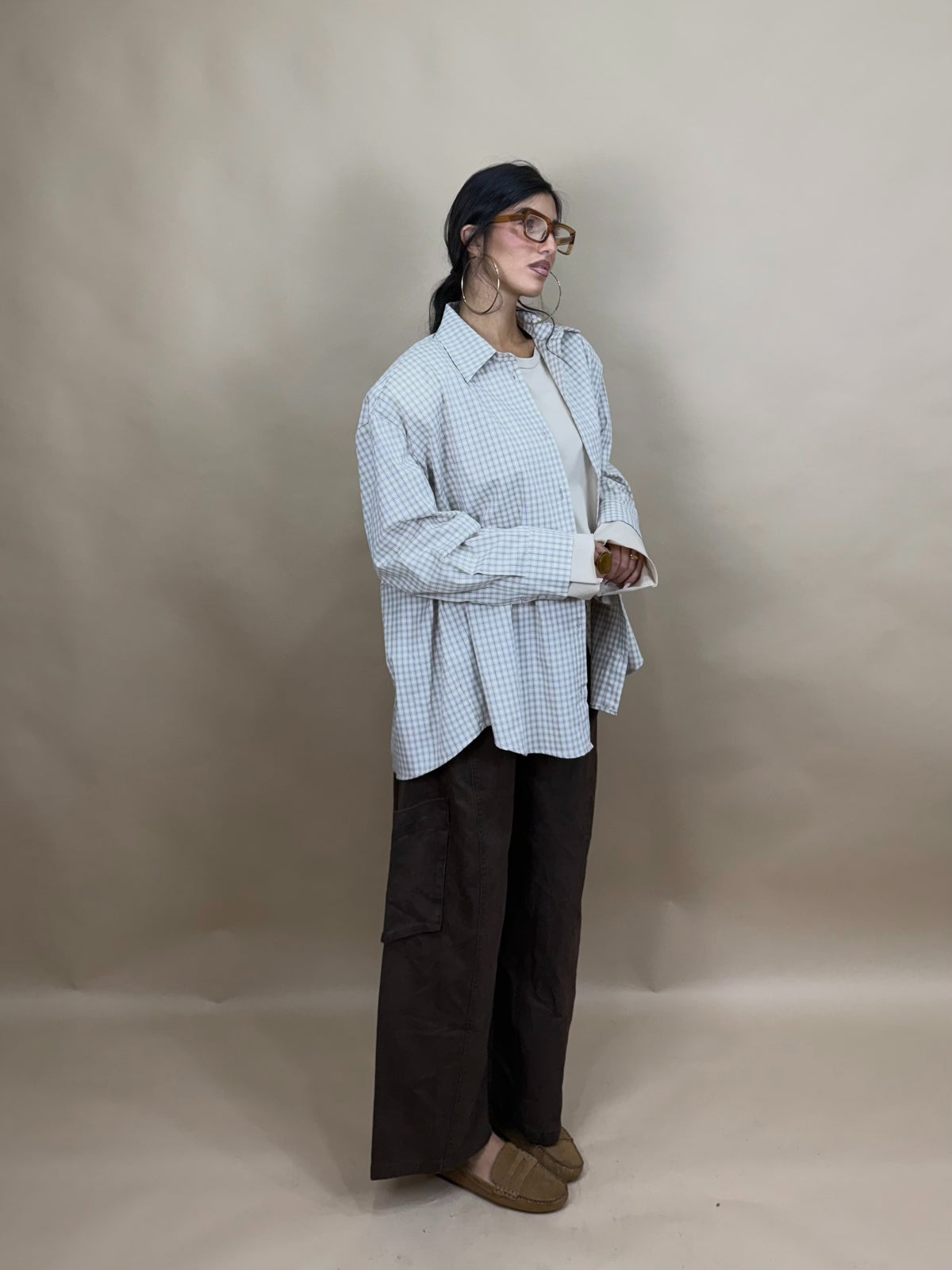 Camicia maxi spallina