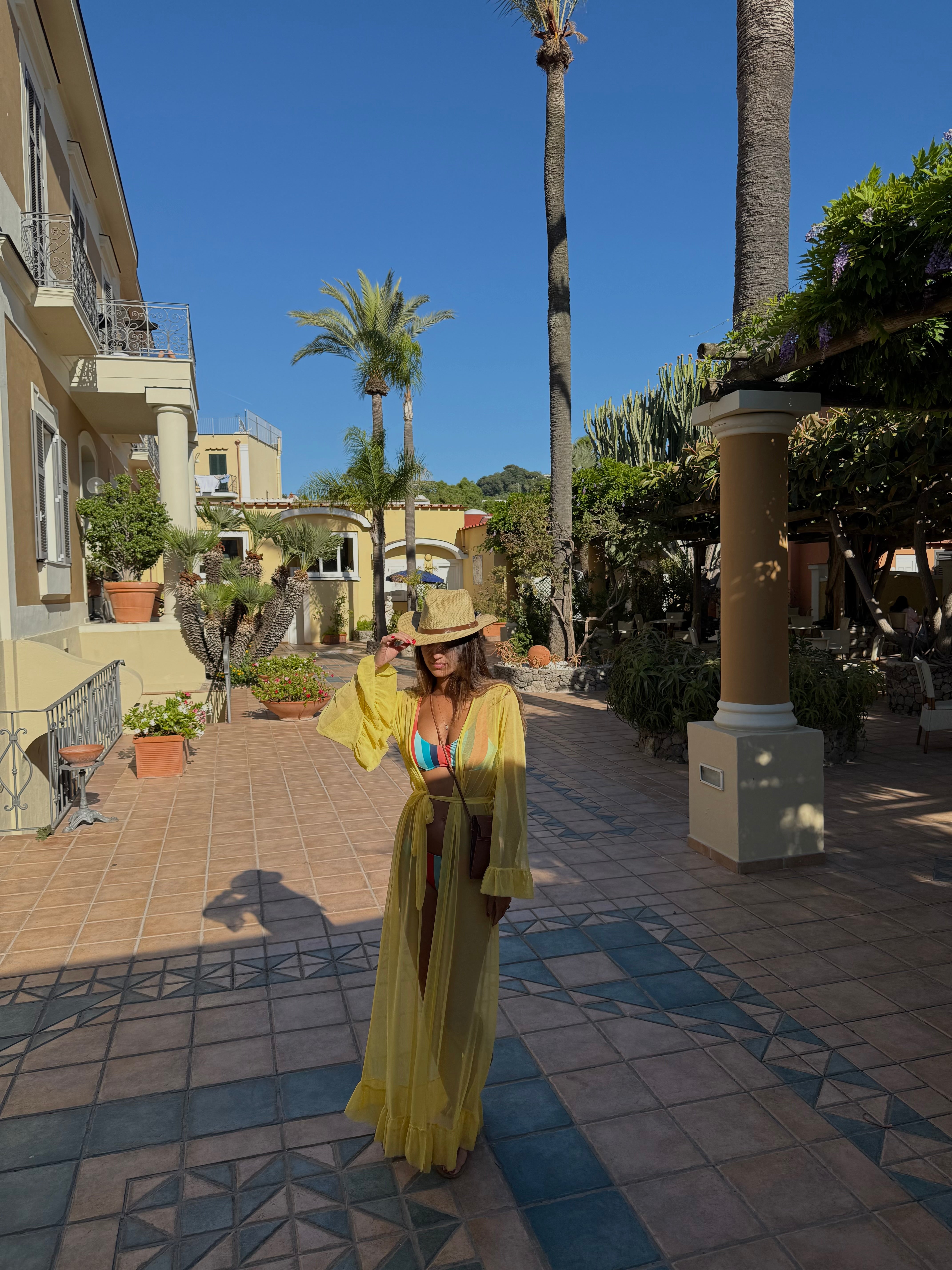 Kimono mare giallo - LadyB Shop Online