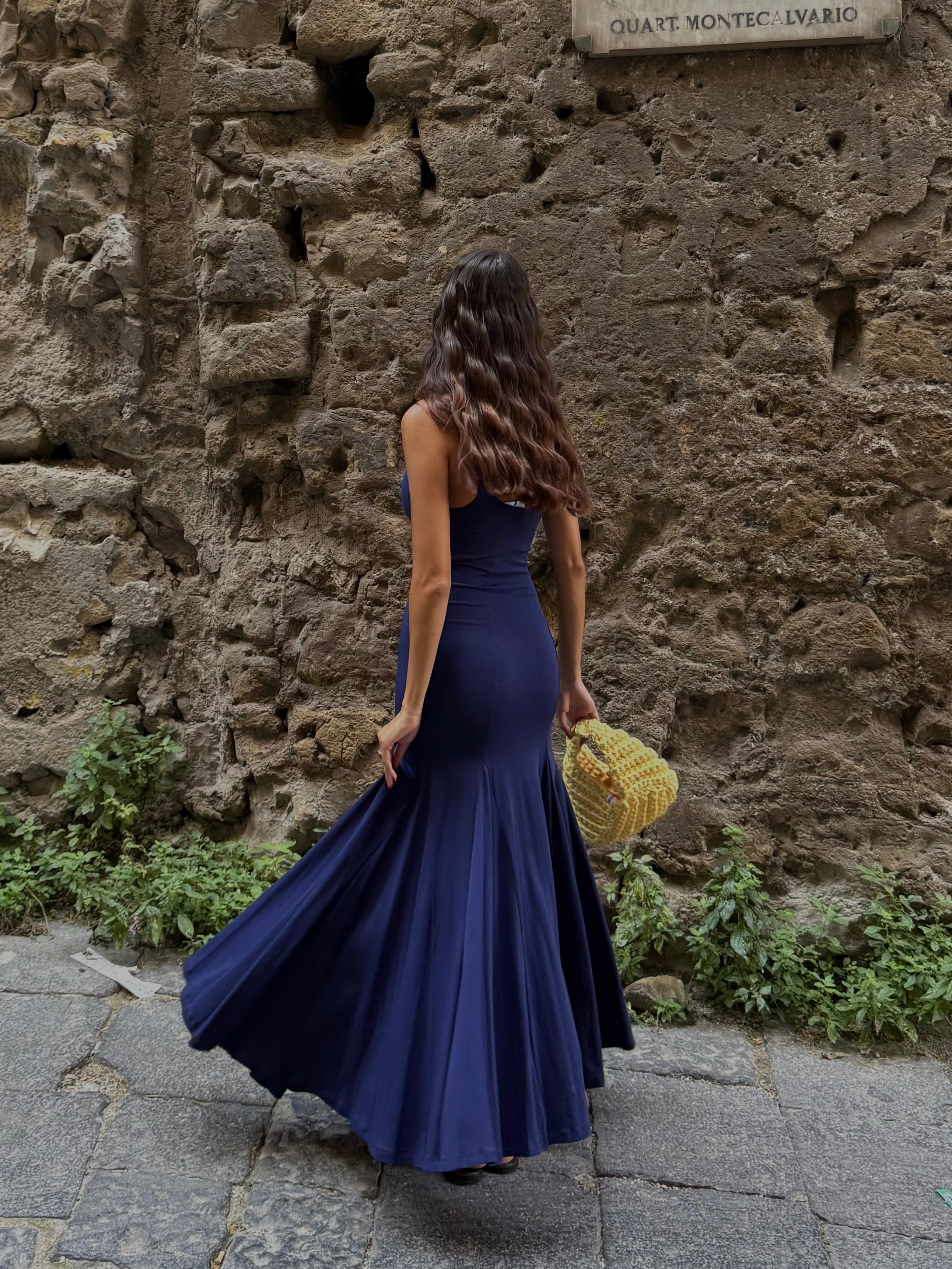 Dress sirena blu by lumina