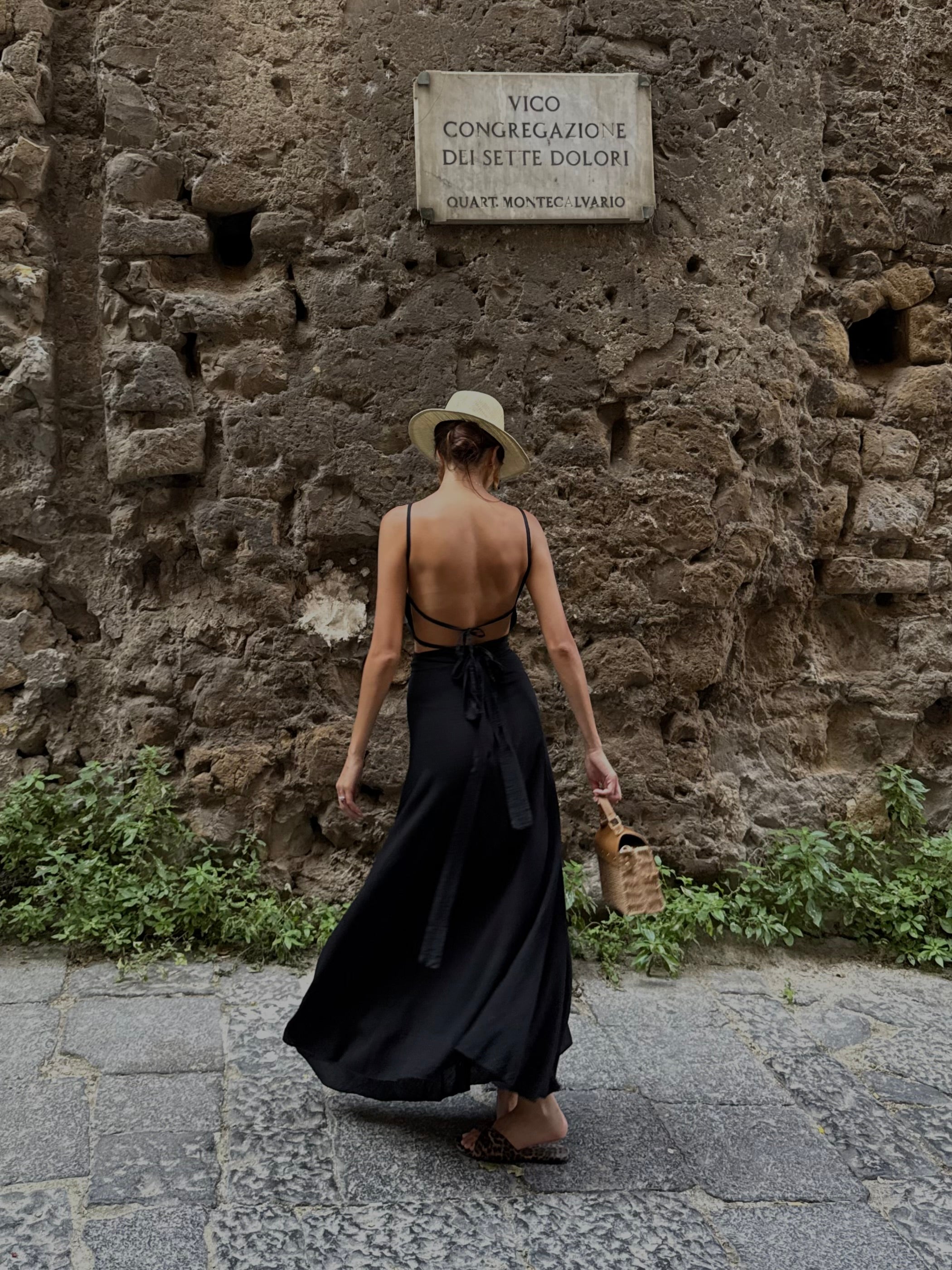 Coordinato Zanzibar nero - LadyB Shop Online