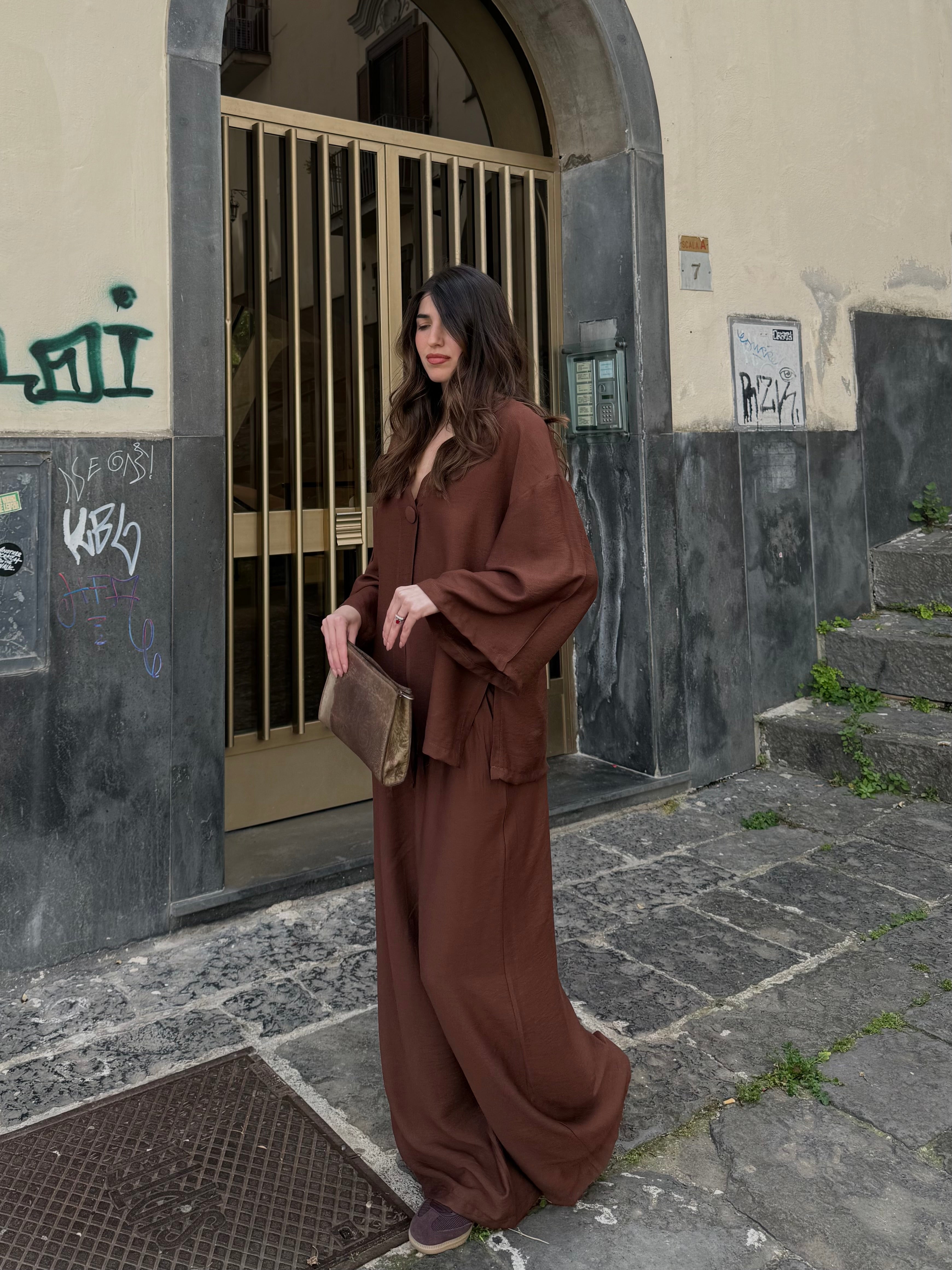 Coordinato misto lino - LadyB Shop Online