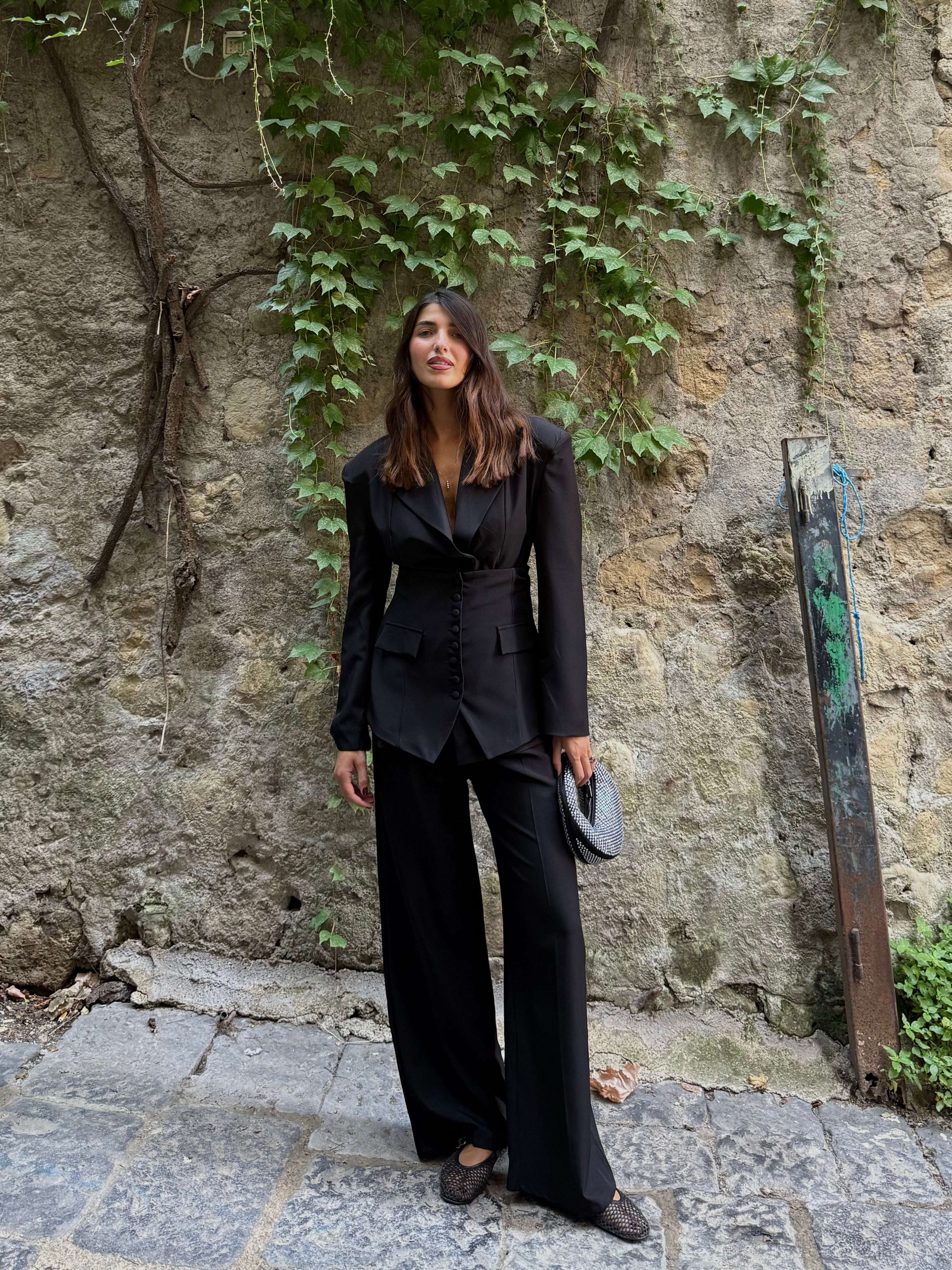 Tailleur tre pezzi nero