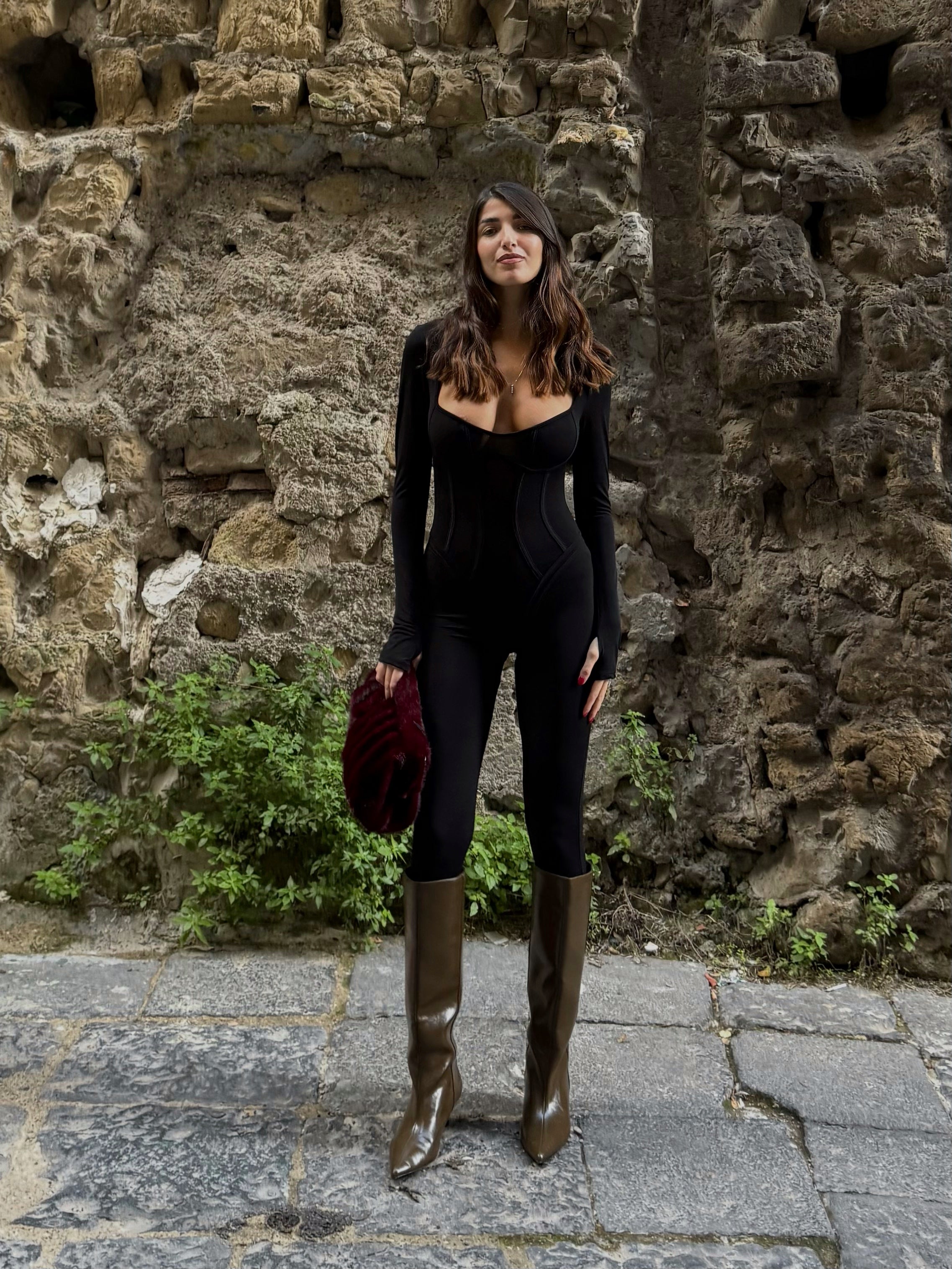 Jumpsuite Megan nera