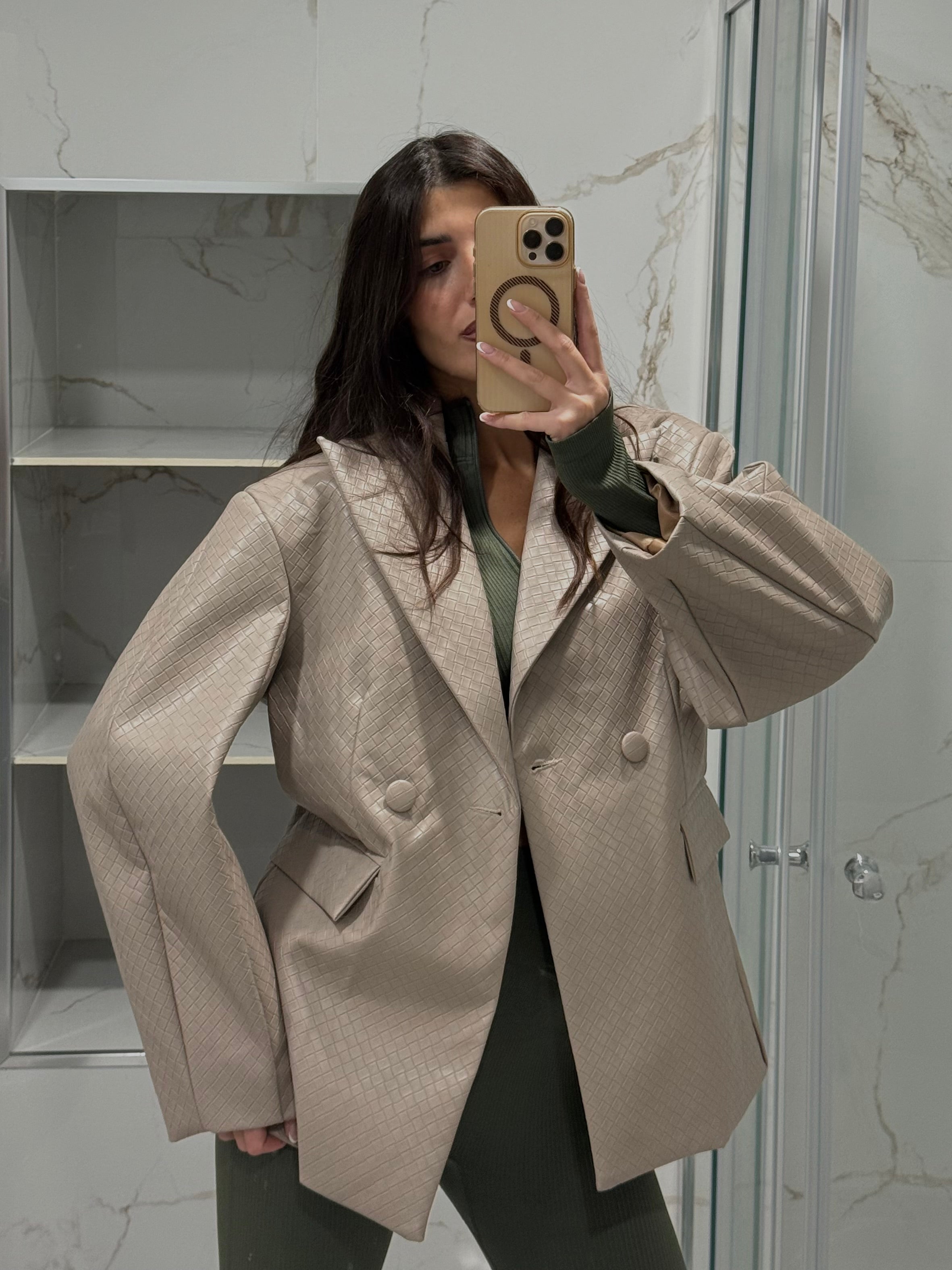 Giacca bottega by lumina panna