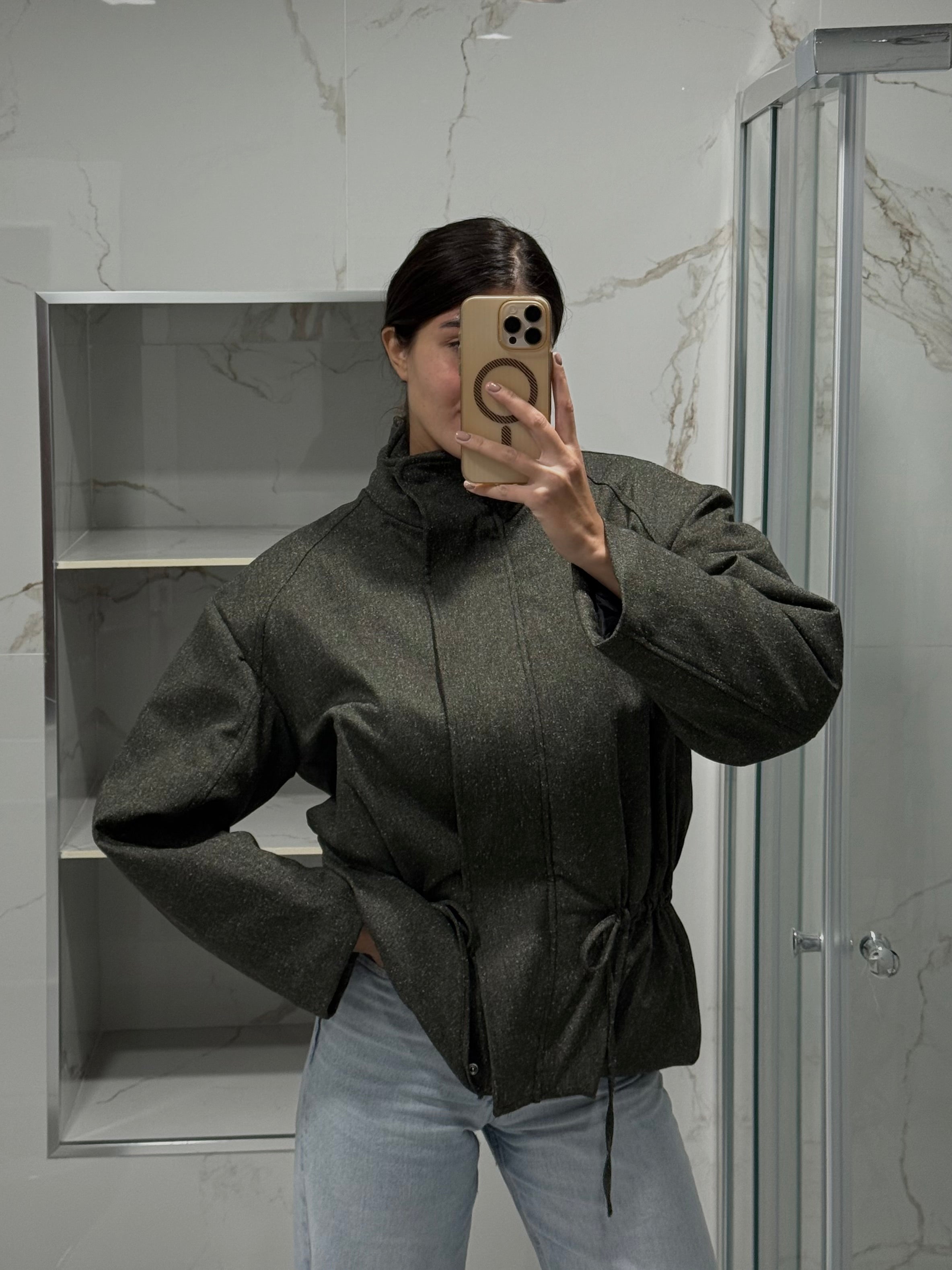 Giubbotto verde lumina