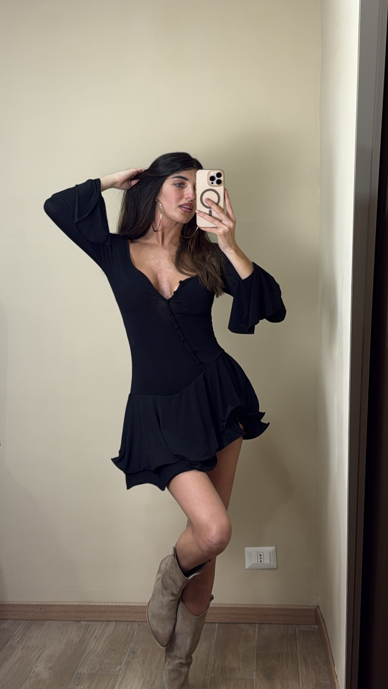 Dress mini margot nero - LadyB Shop Online