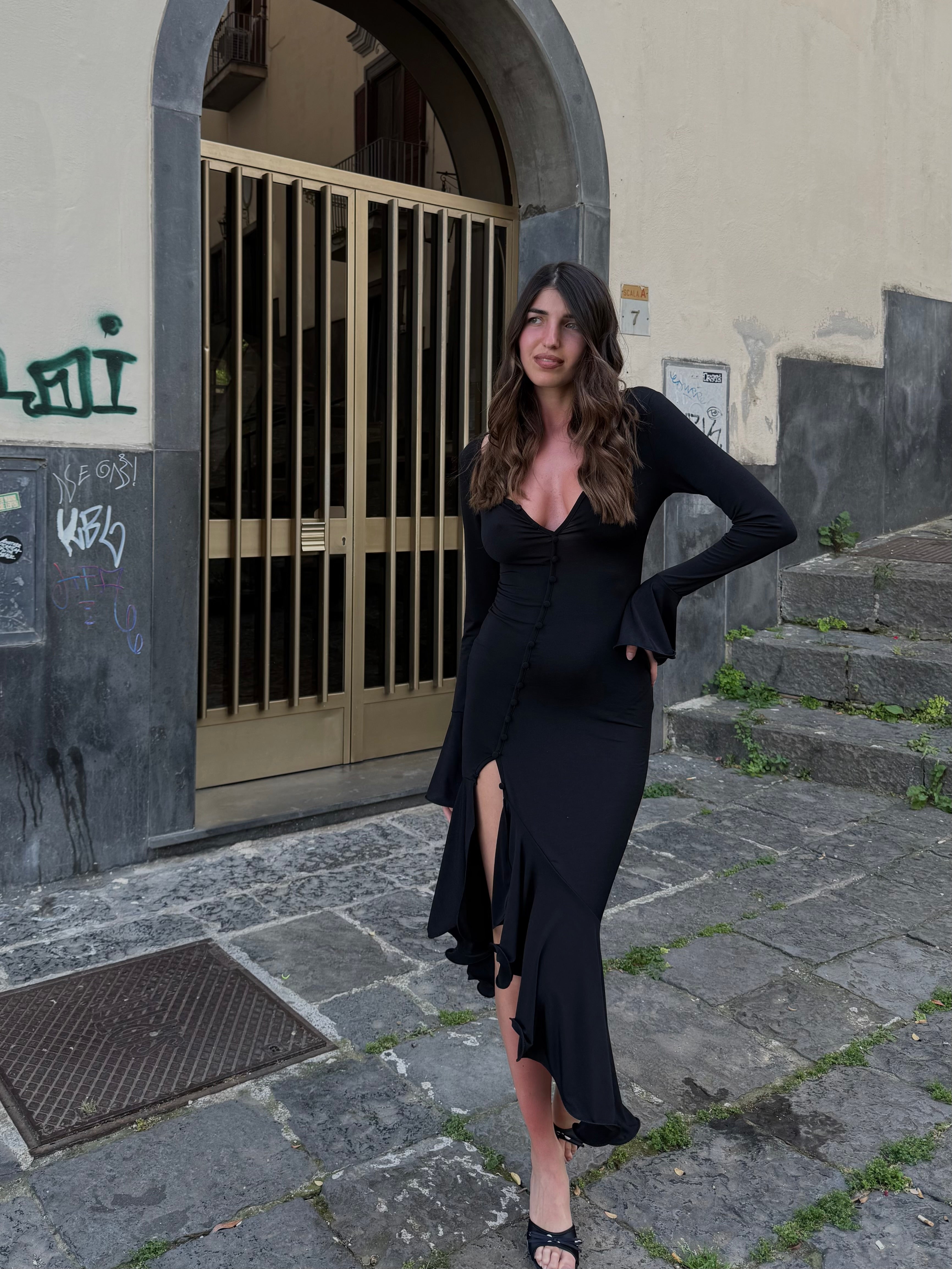 Dress Margot nero - LadyB Shop Online